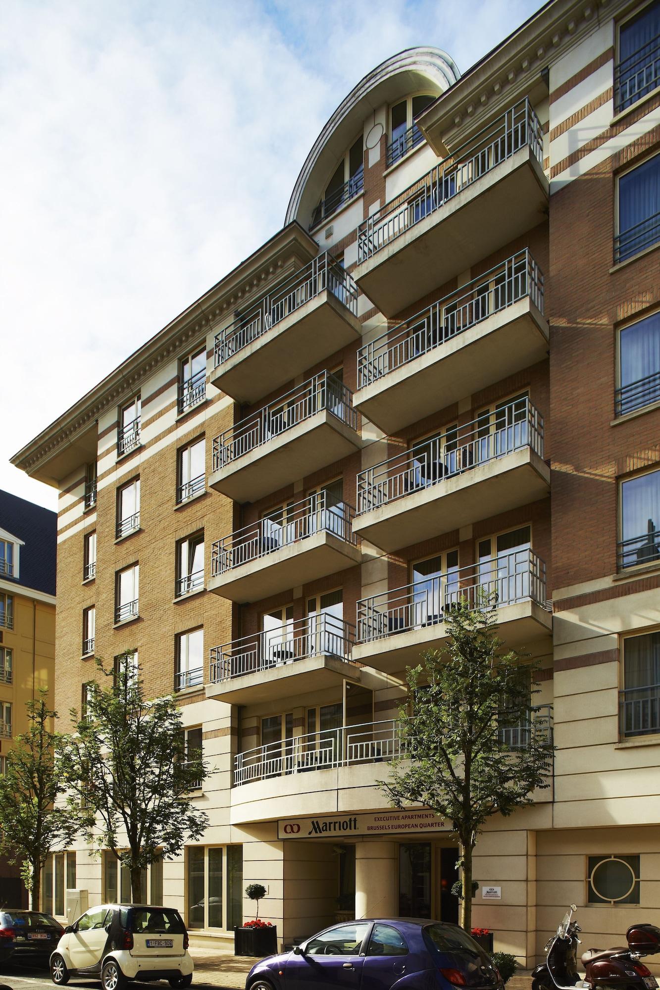 Vista Exterior Marriott Executive Apartments Brussels, European Quarter