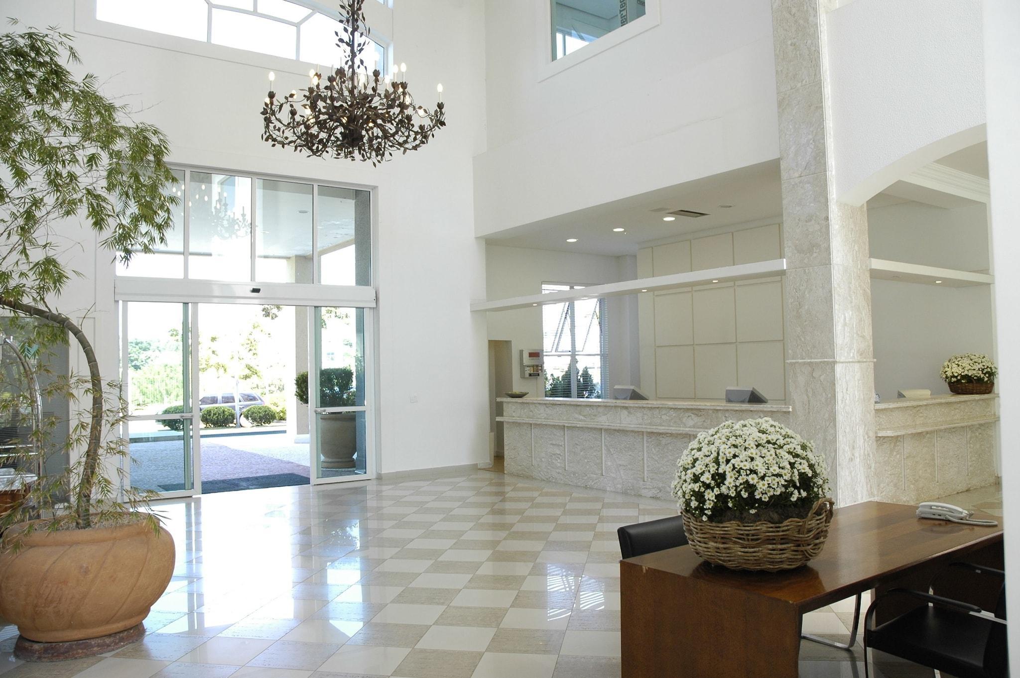 Vista Lobby Vitória Hotel Convention Indaiatuba