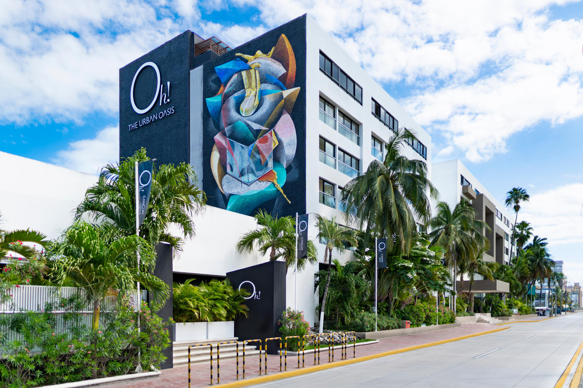 Vista Exterior Oh! Cancun The Urban Oasis & Beach Club