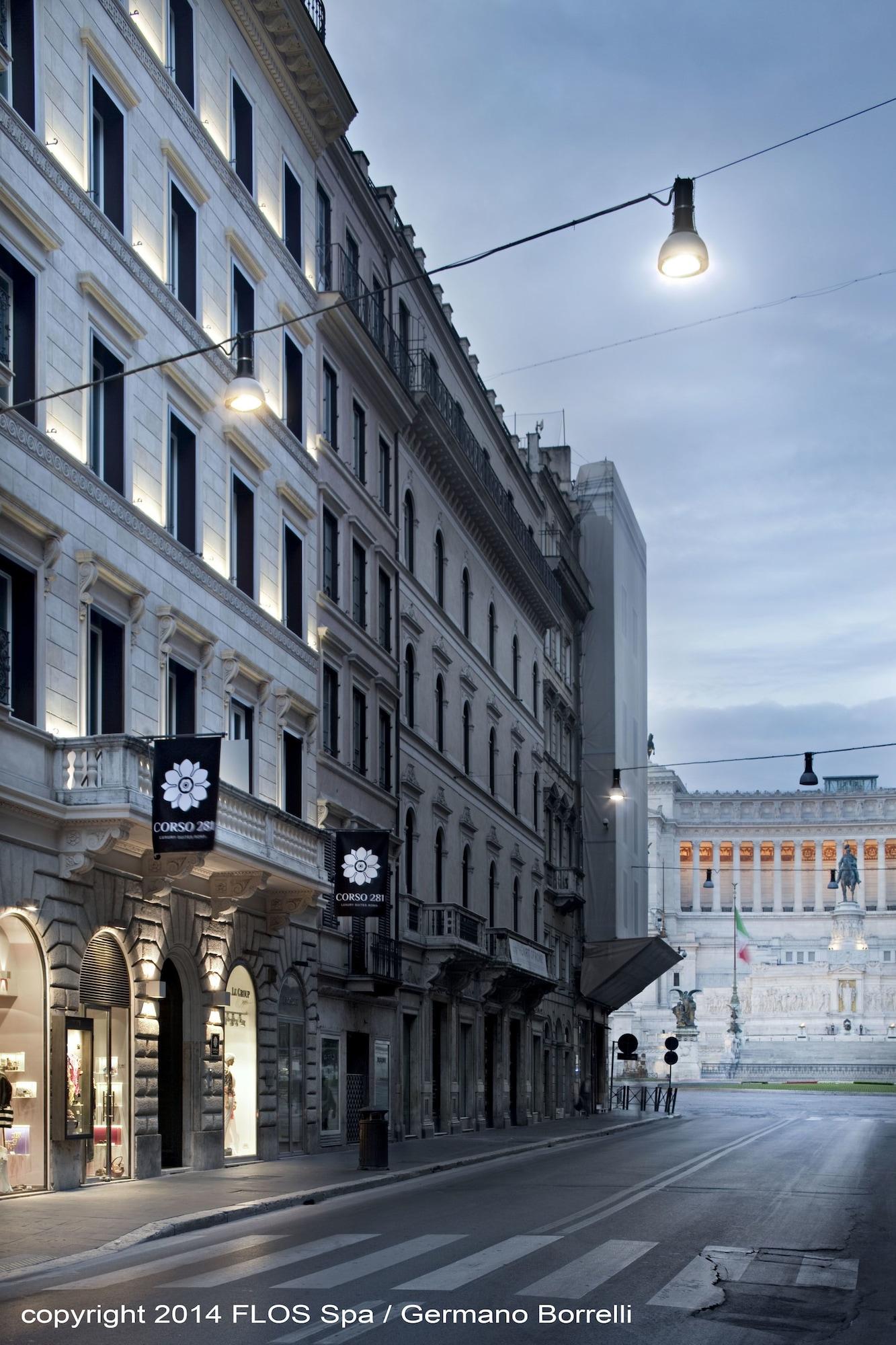 Vista Exterior Corso 281 Luxury Suites Roma