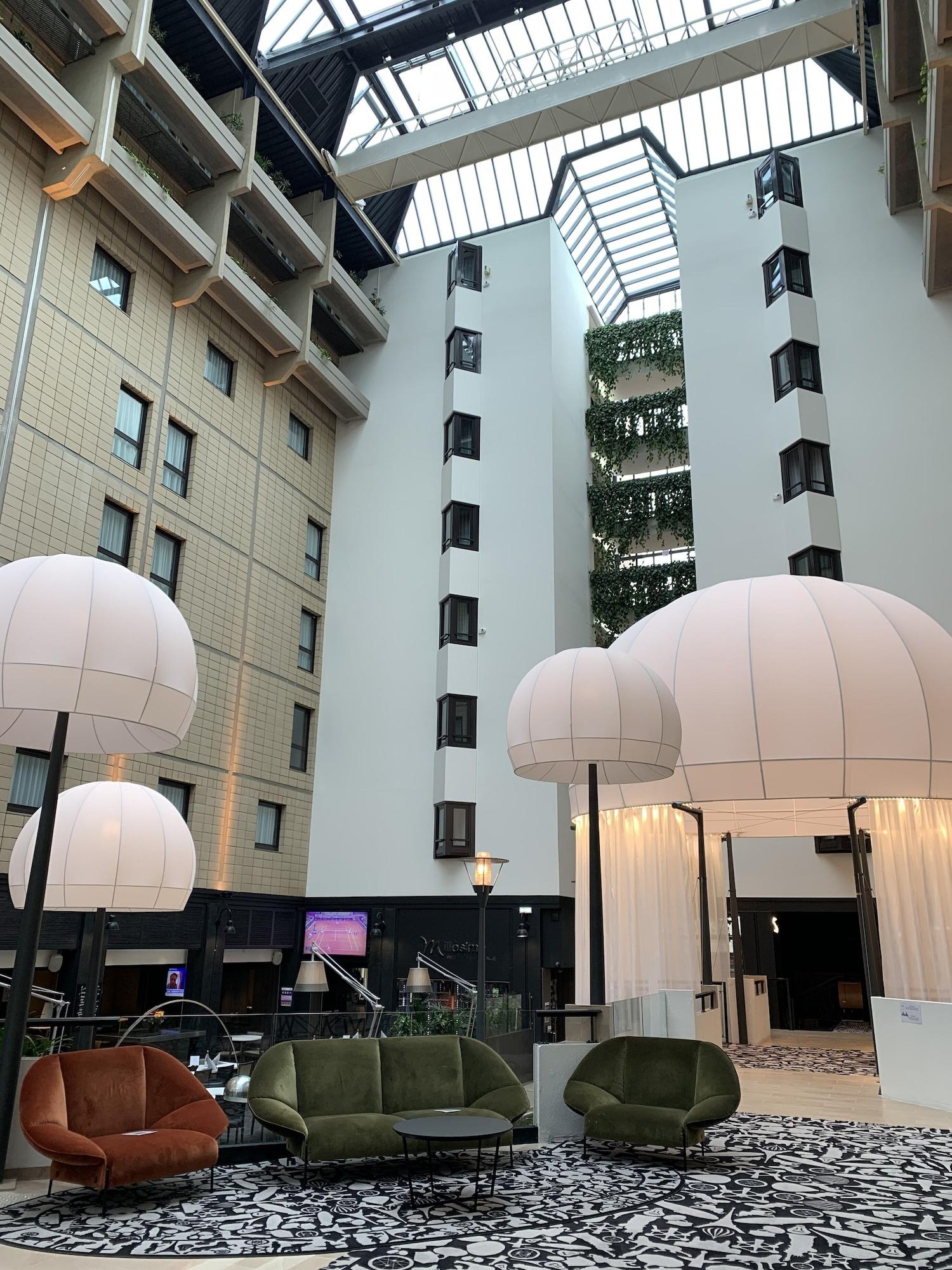 Vista Lobby Mercure Paris Porte de Versailles Expo