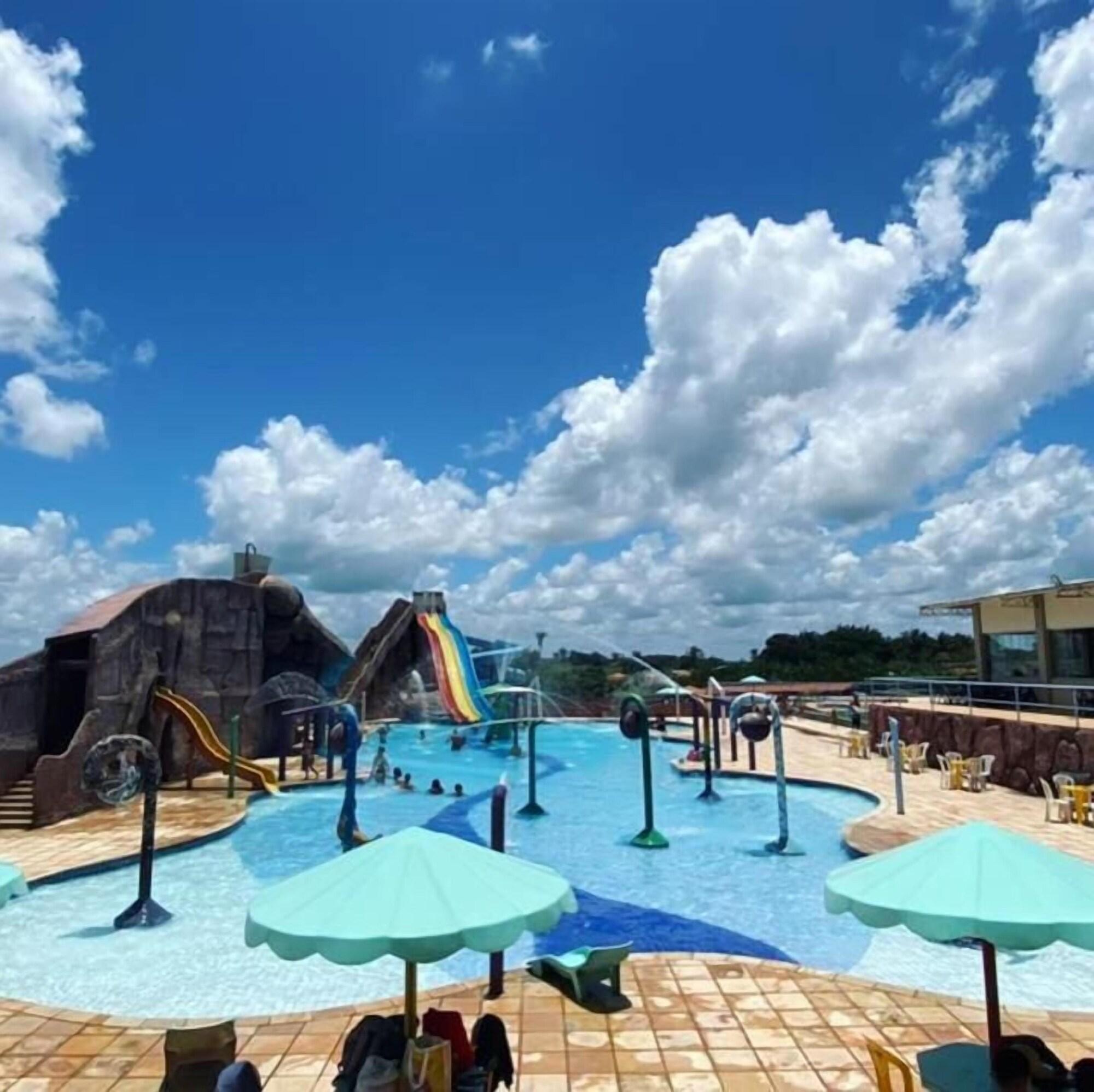 Vista Piscina Açai Club Hotel