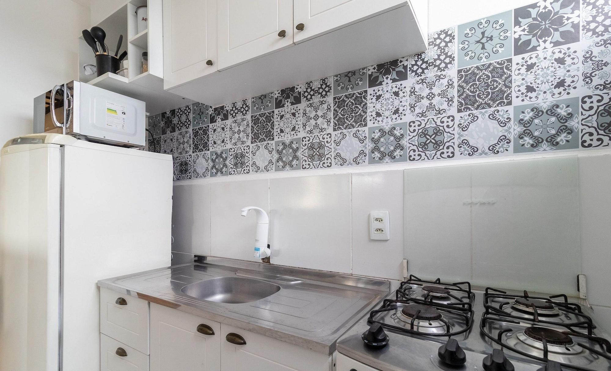 Equipamiento de Habitación Fully Furnished Apartments 650m From Coqueiros Park - DAC