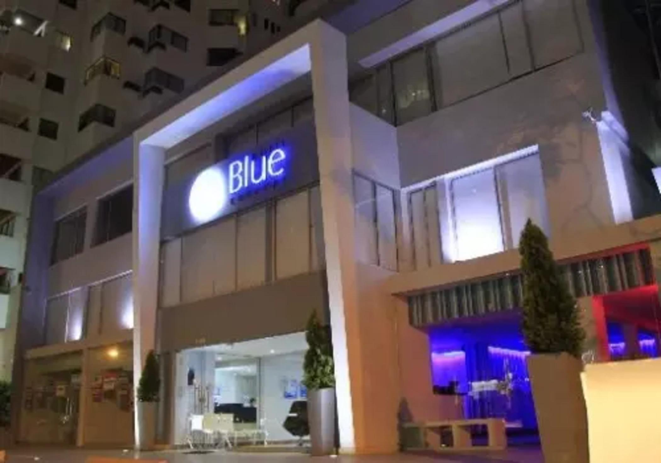Vista Exterior Hotel Blue Concept