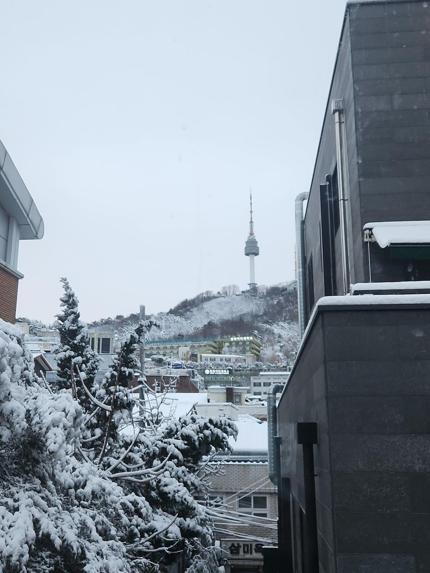 Vista Exterior Seoul View Guest House
