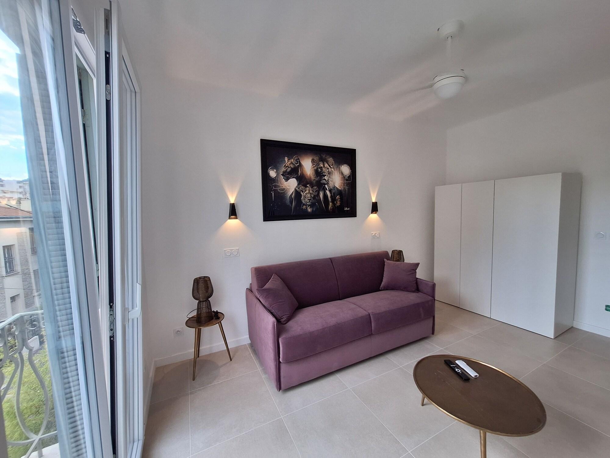 Habitación Arty & Chic à Nice