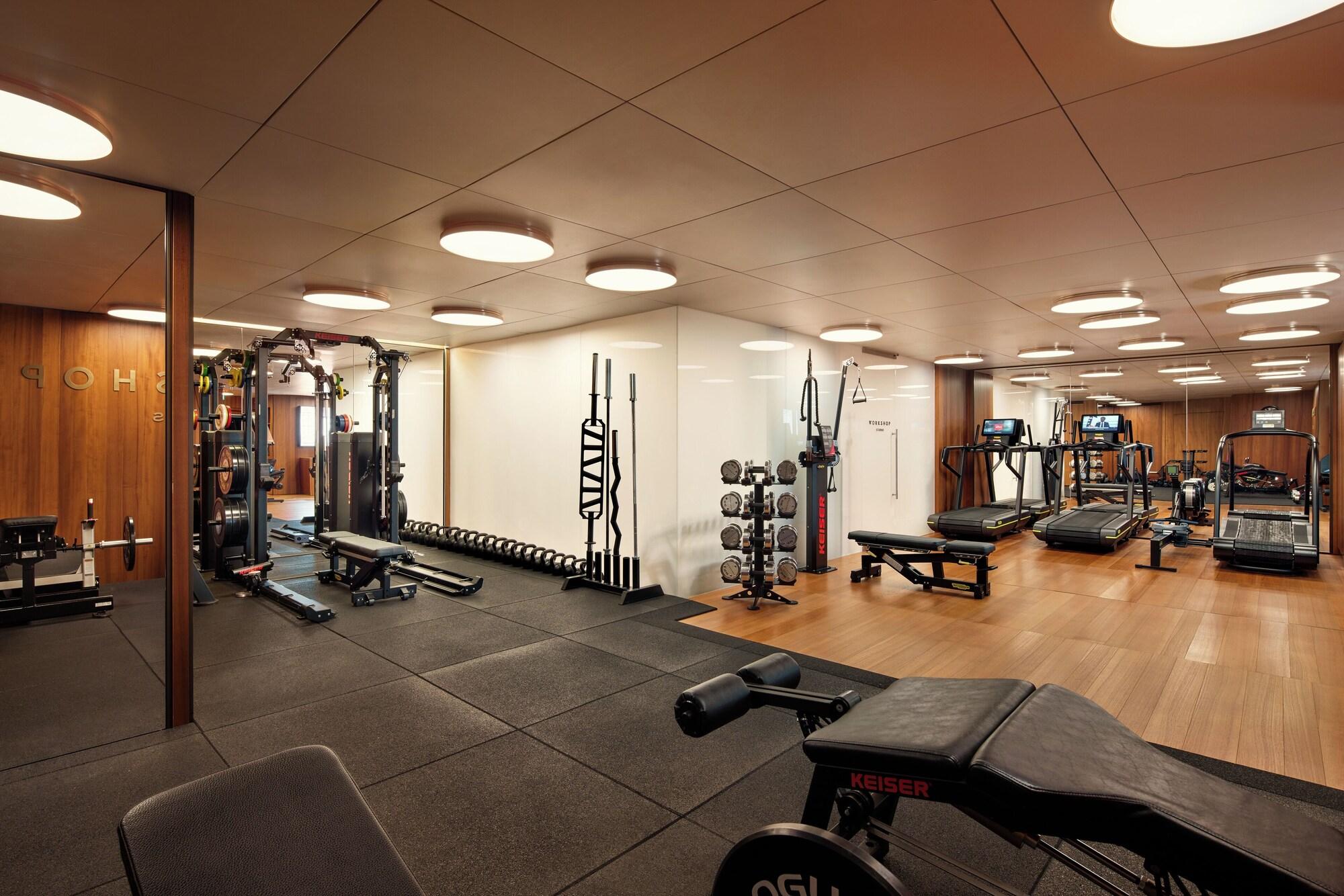 Gimnasio Bvlgari Hotel Paris