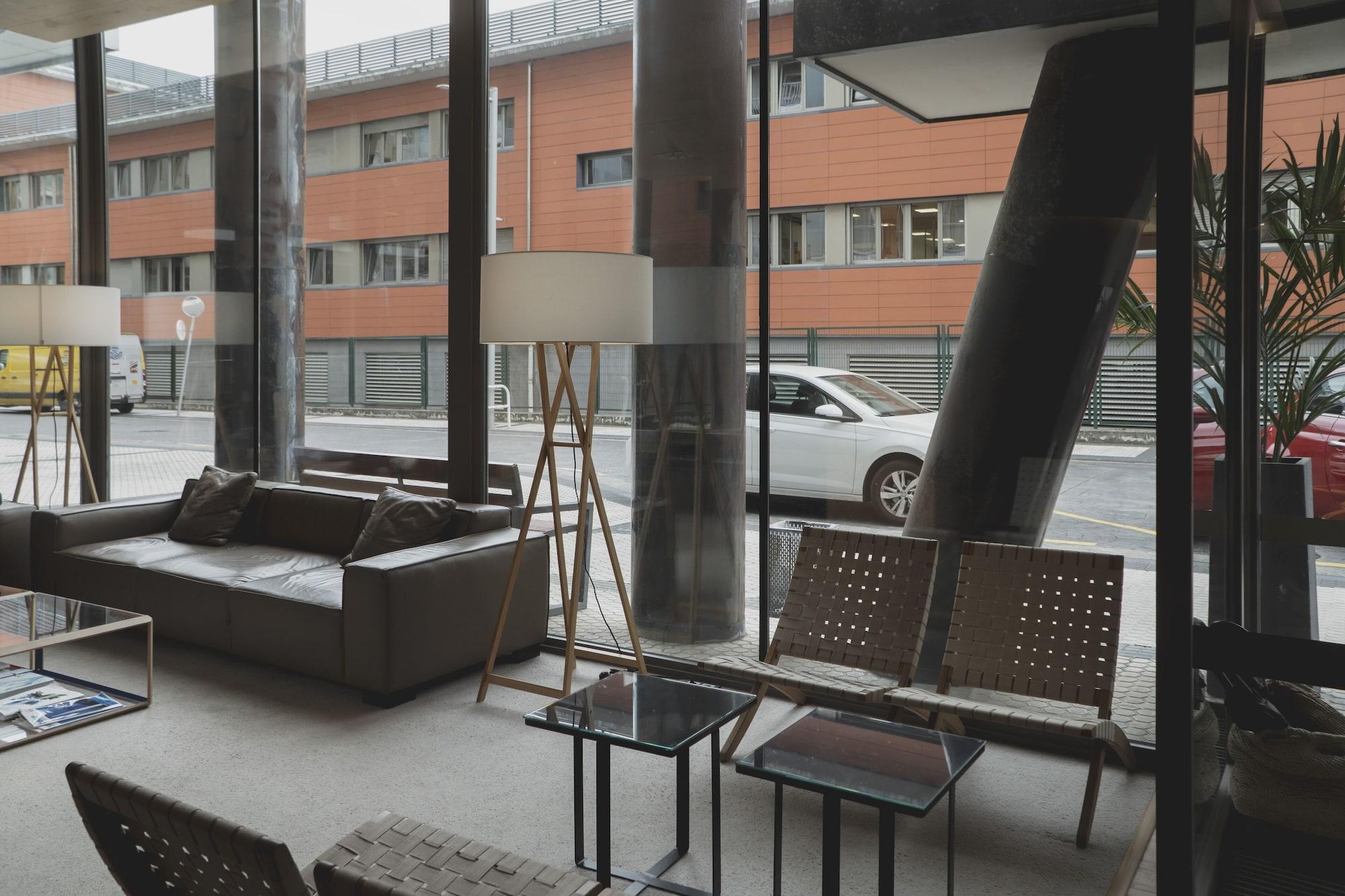 Vista Lobby Hotel Zenit San Sebastián