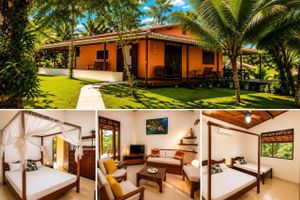 Aluguel por temporada - Casa ilha de Boipeba, há 5 min do mar