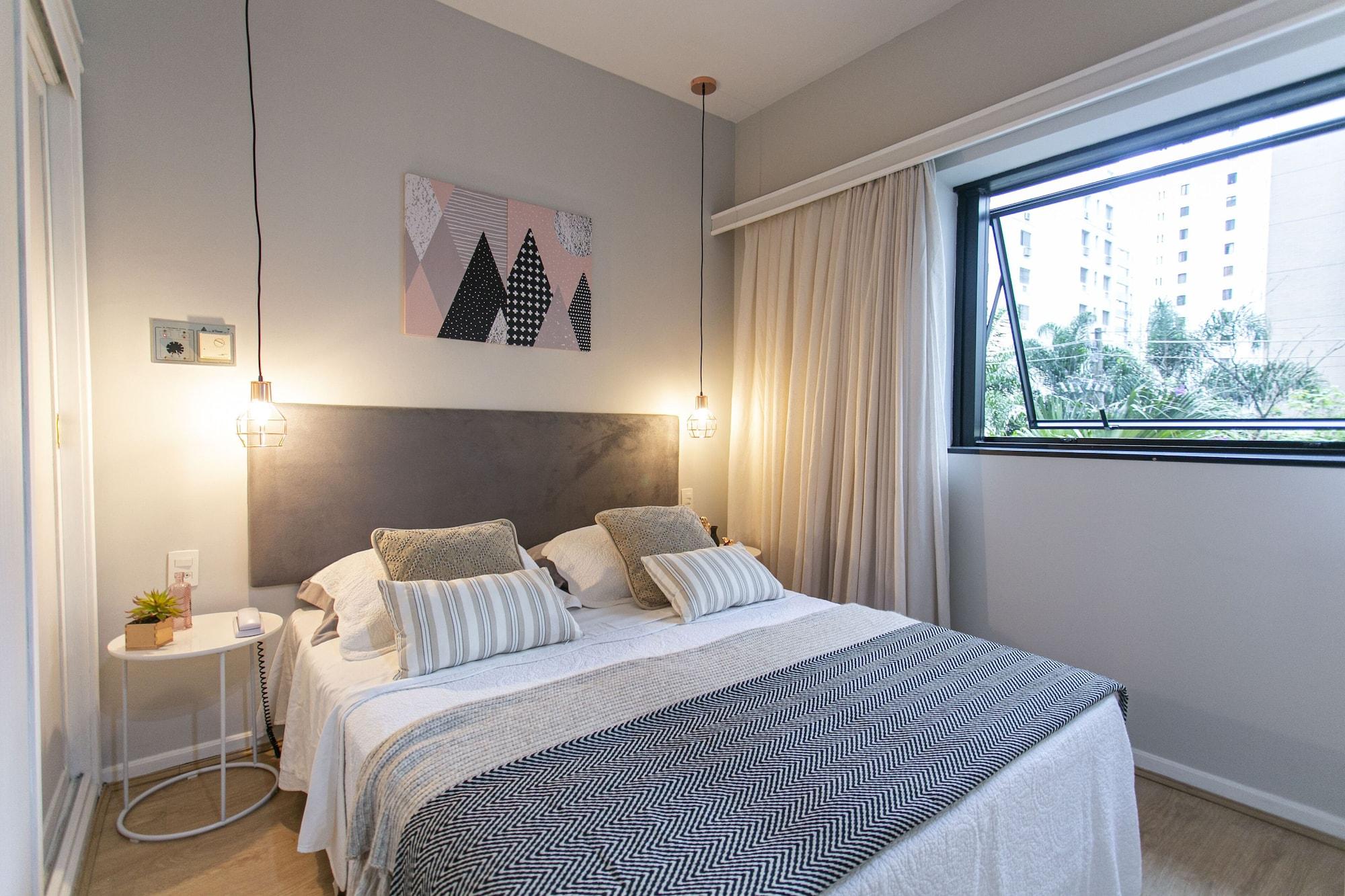 Habitación Estilo e Conforto no Jardins