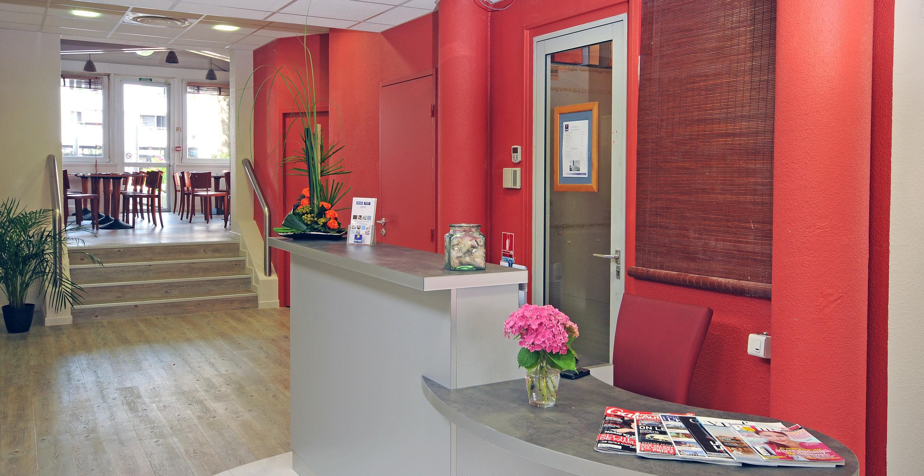 Vista Lobby ibis Styles Lyon Croix Rousse