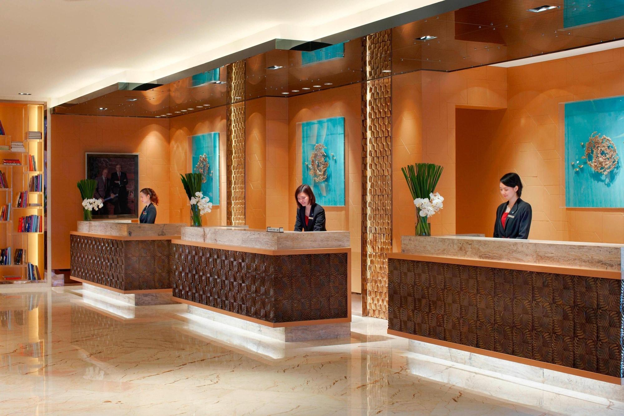 Vista Lobby Guangzhou Marriott Hotel Tianhe