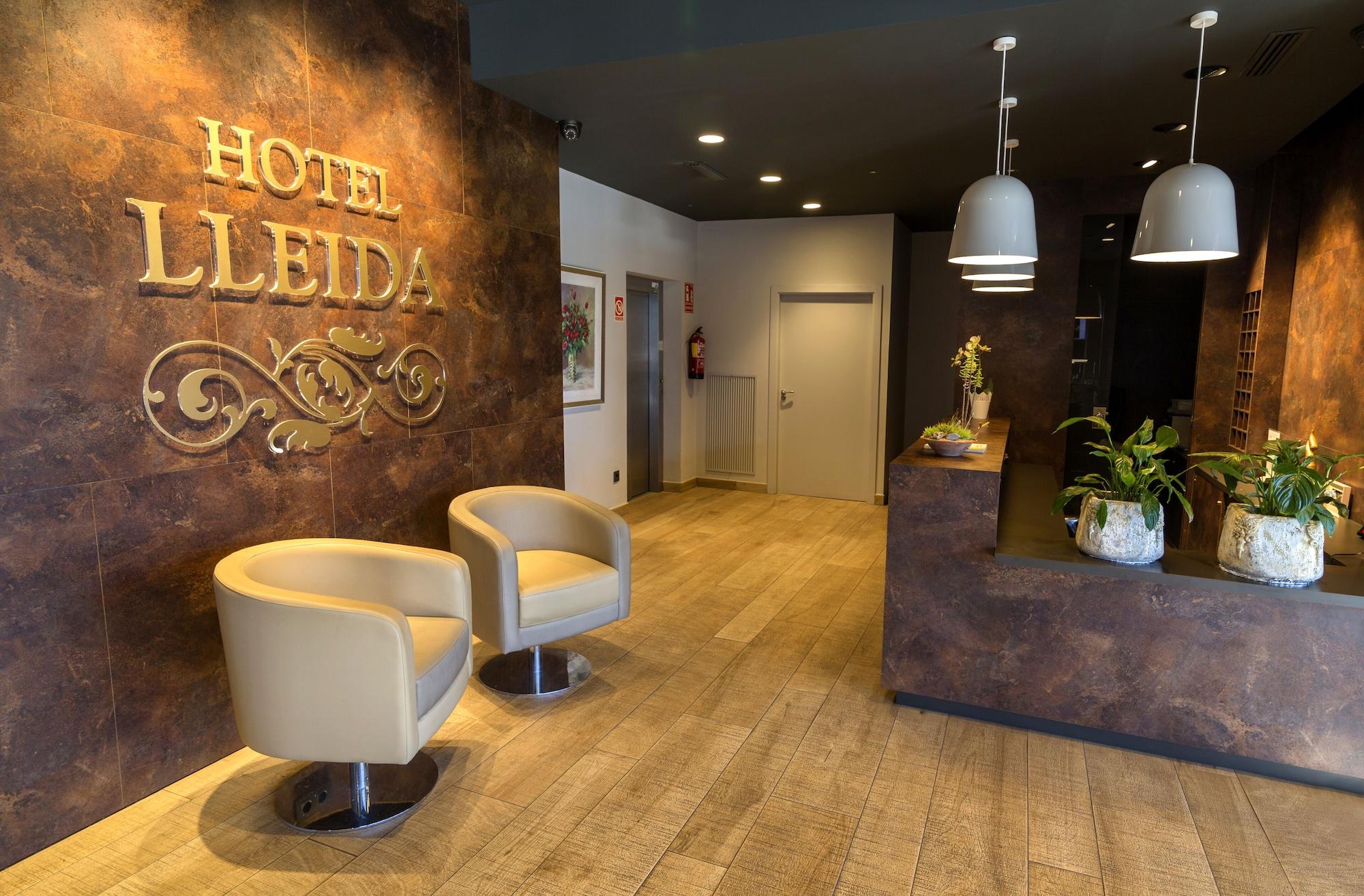 Vista Lobby Hospedium Hotel Lleida