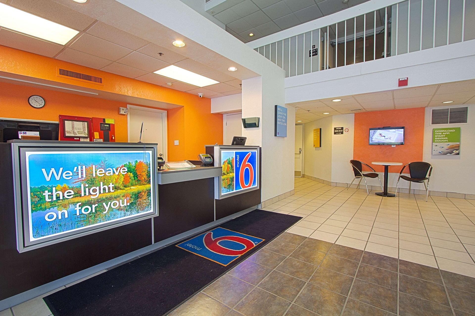 Vista Lobby Motel 6 East Brunswick, NJ
