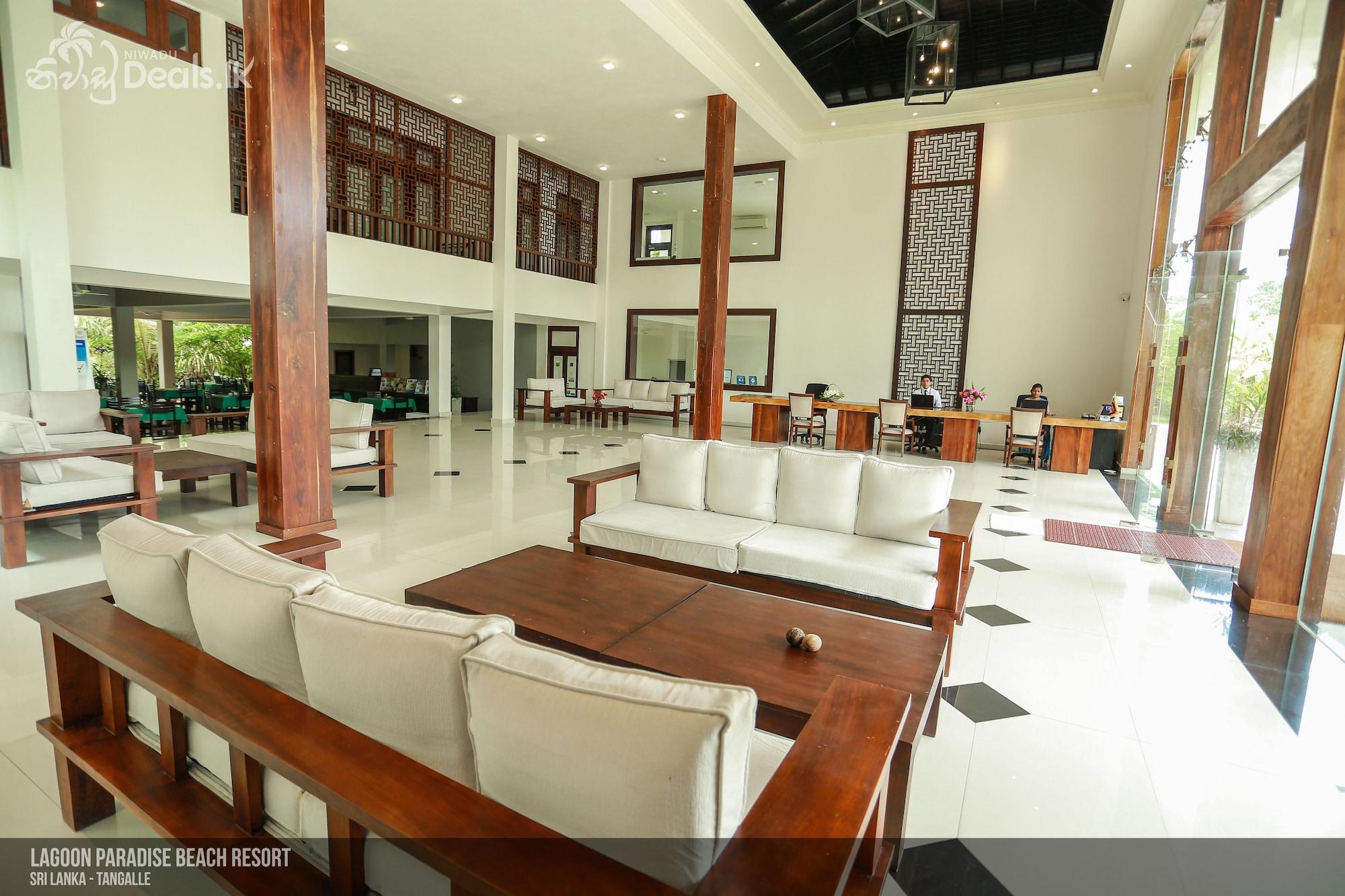Vista Lobby Lagoon Paradise Beach Resort