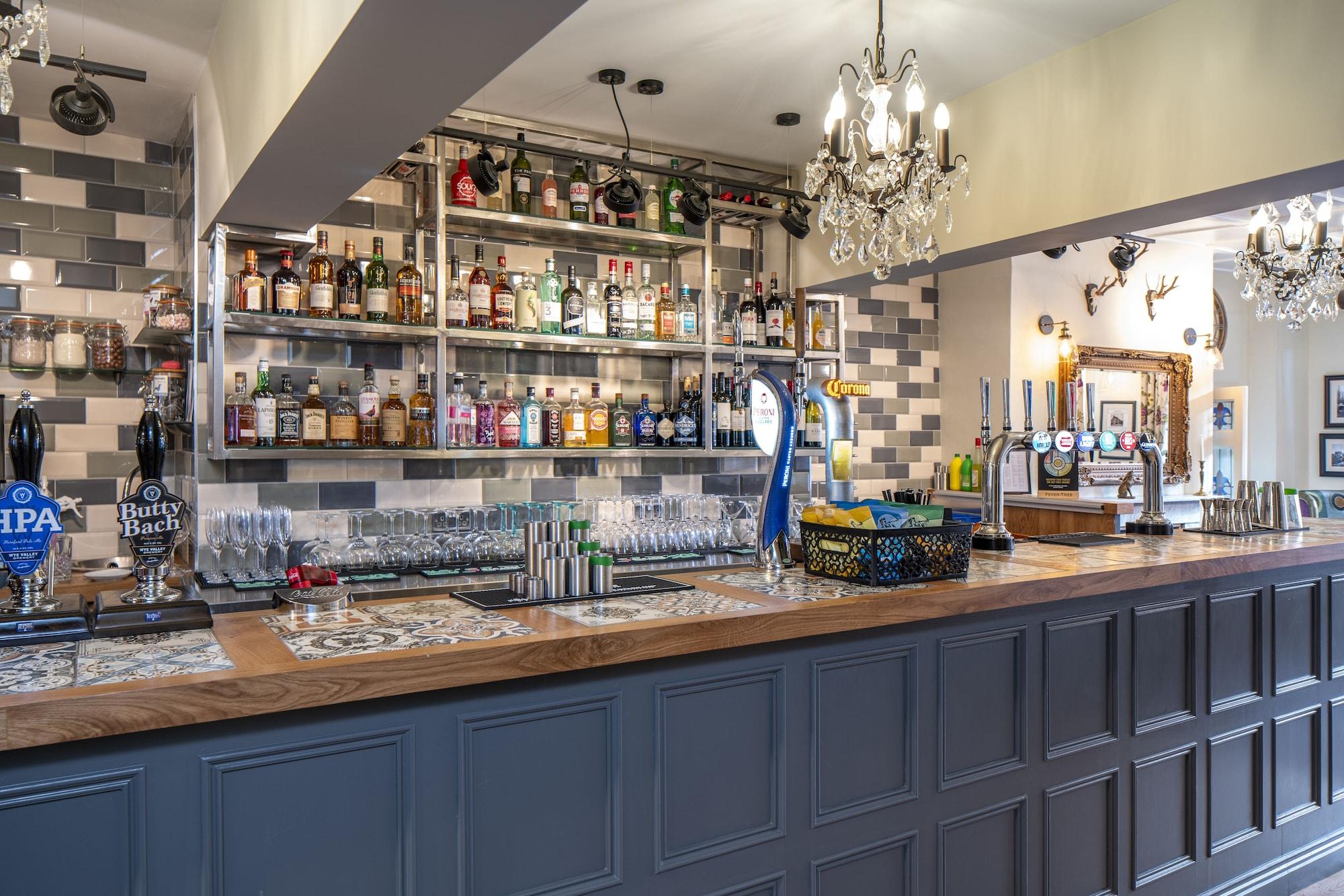 Bar/Salón The Tudor House Hotel, Tewkesbury, Gloucestershire