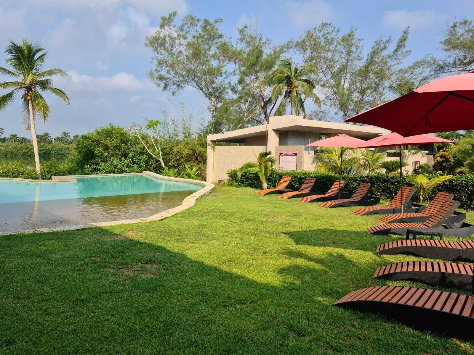 Vista Piscina Isla Tajín Beach & River Resort