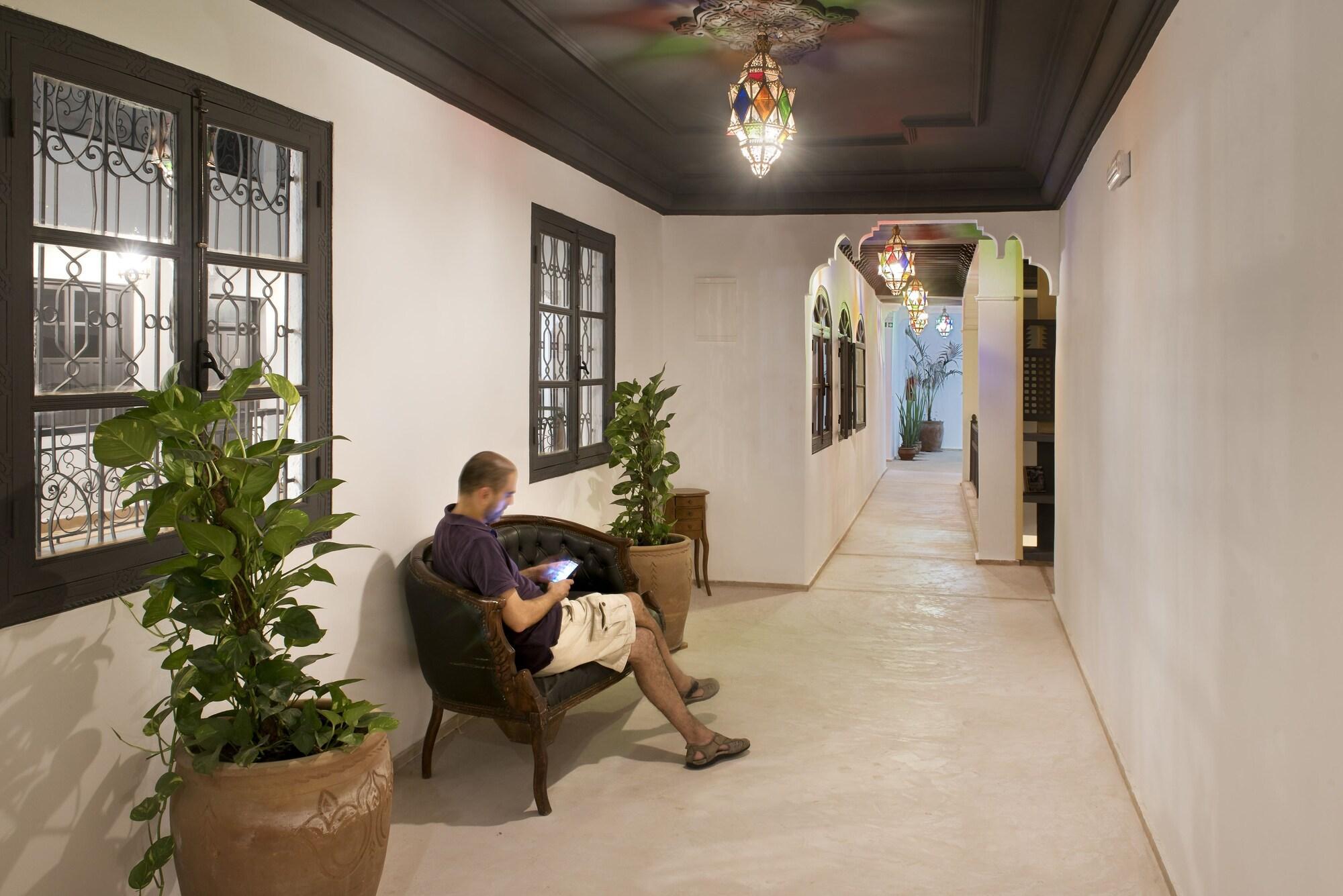 Vista Lobby The Central House Marrakech Medina - Hostel