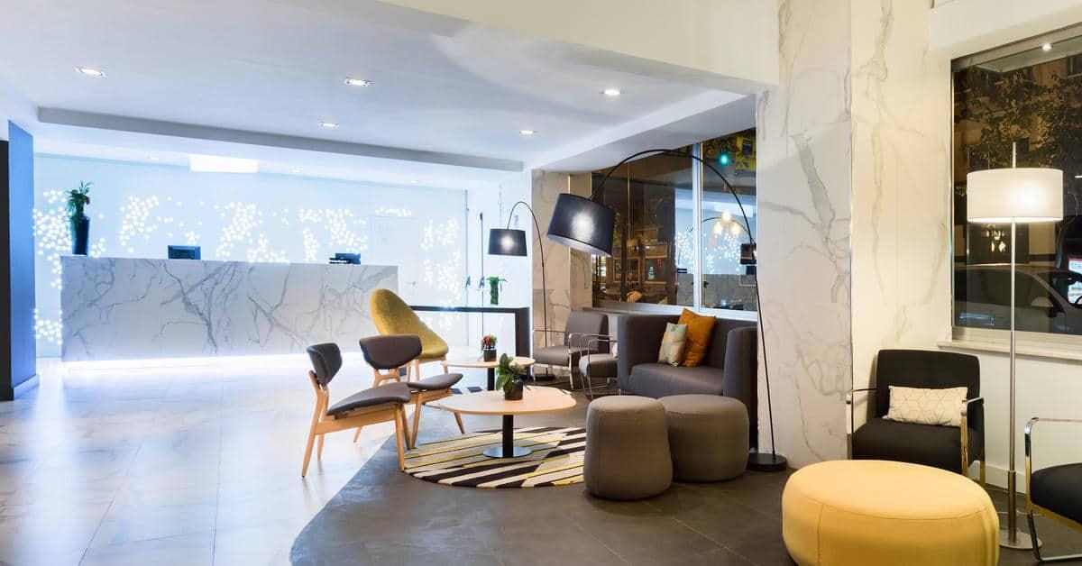 Vista Lobby Hotel Alicante Gran Sol, Affiliated by Meliá