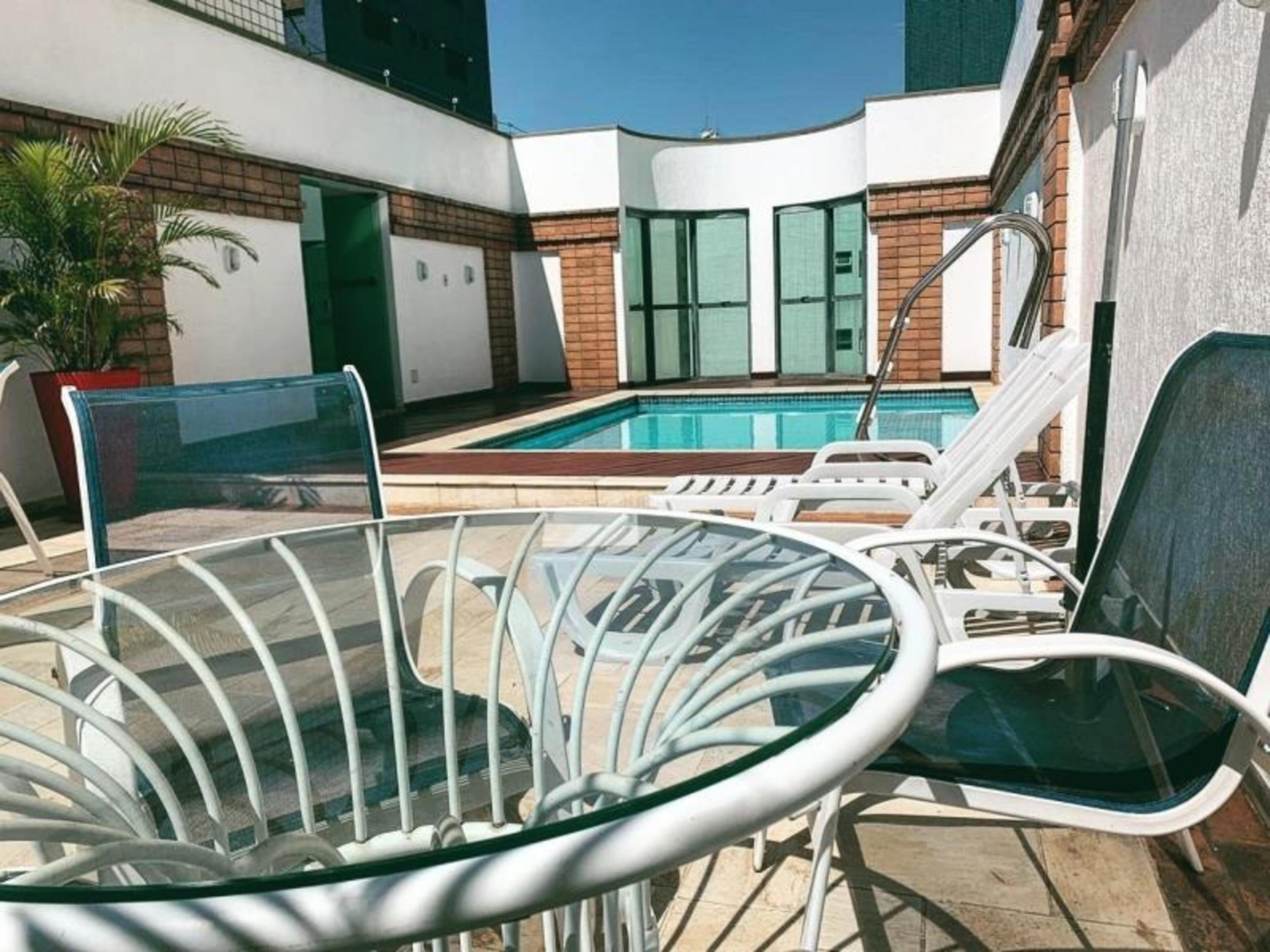 Vista Piscina Hotel  Nacional Inn Residence Campinas Cambuí