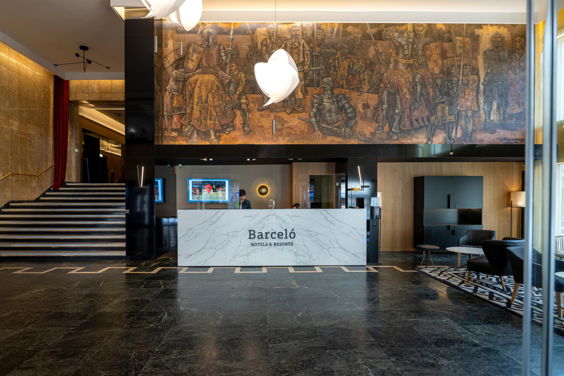 Vista Lobby Barceló León Conde Luna
