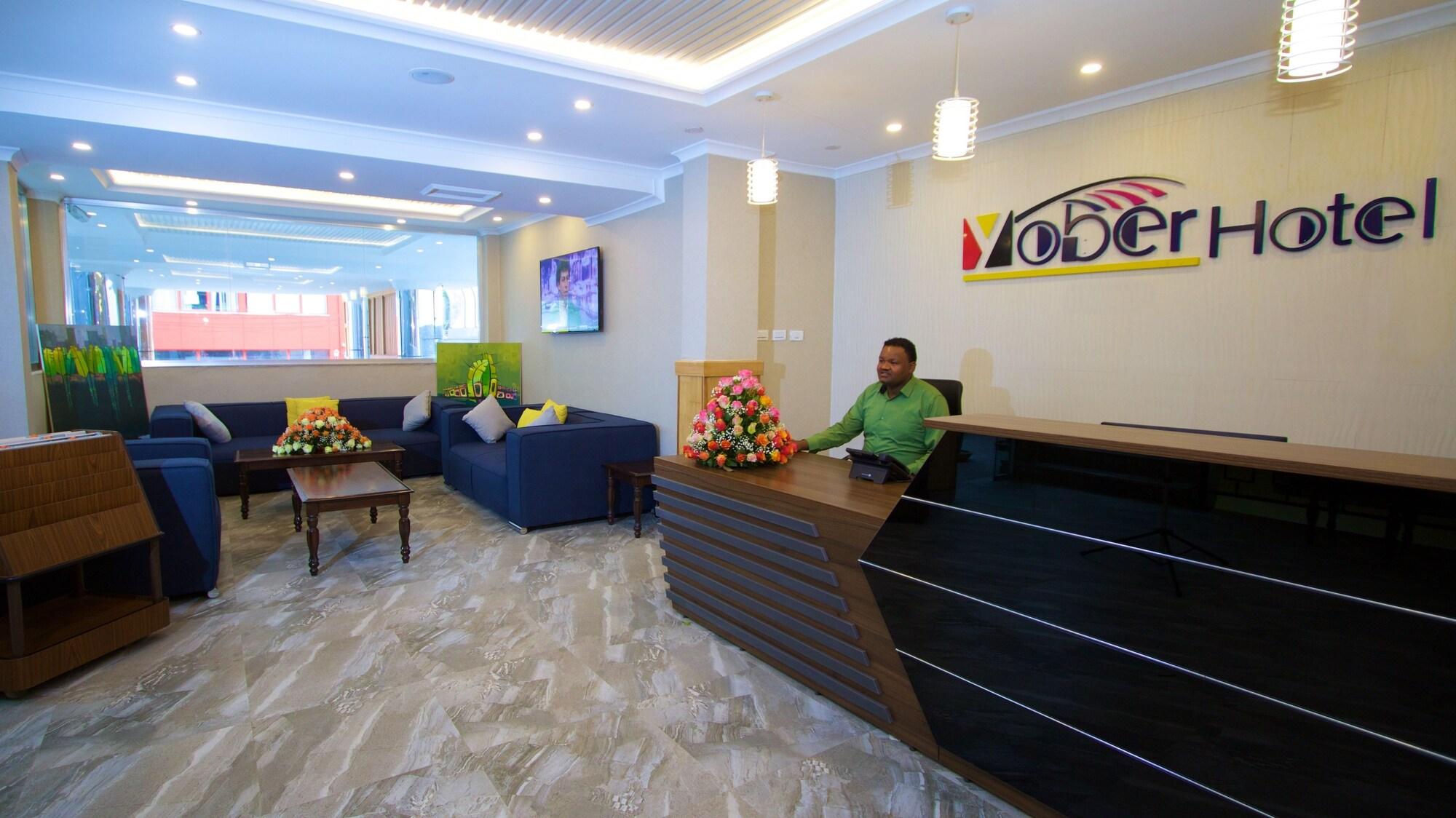 Vista Lobby Yober Hotel