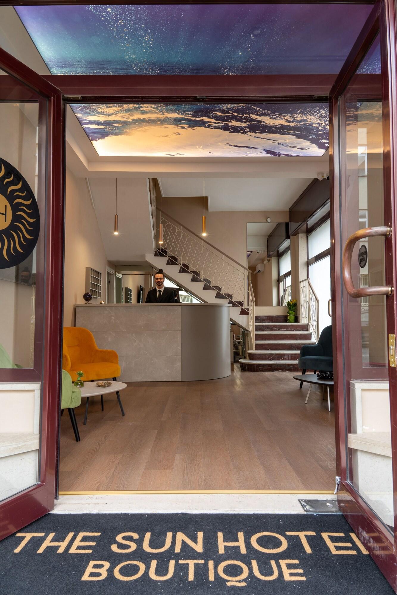 Vista Lobby The Sun Hotel Boutique Naples
