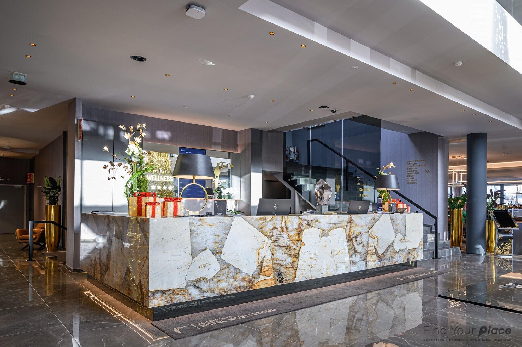 Vista Lobby Van der Valk Hotel Nivelles - Sud