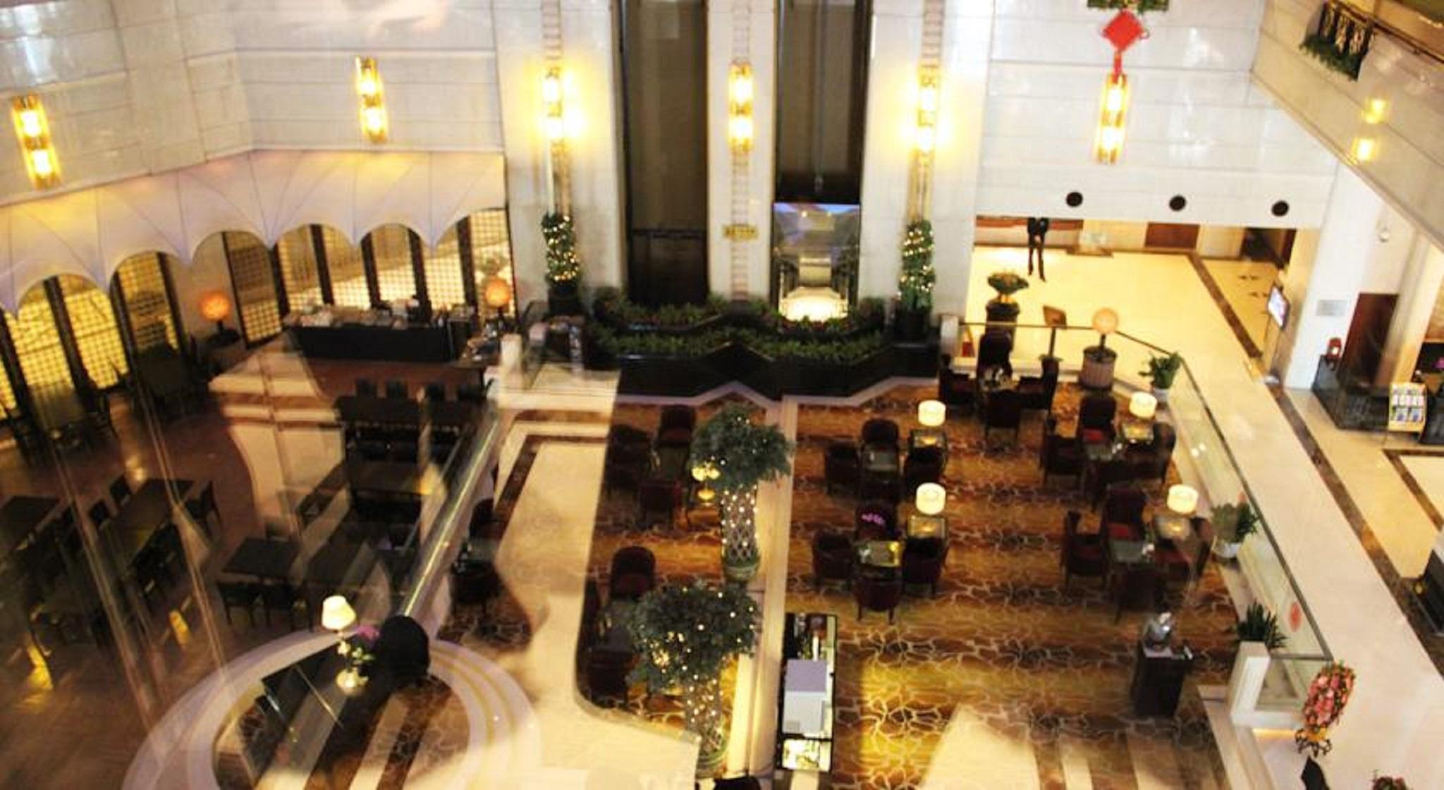 Bar/Salón Oriental Riverside Hotel Shanghai