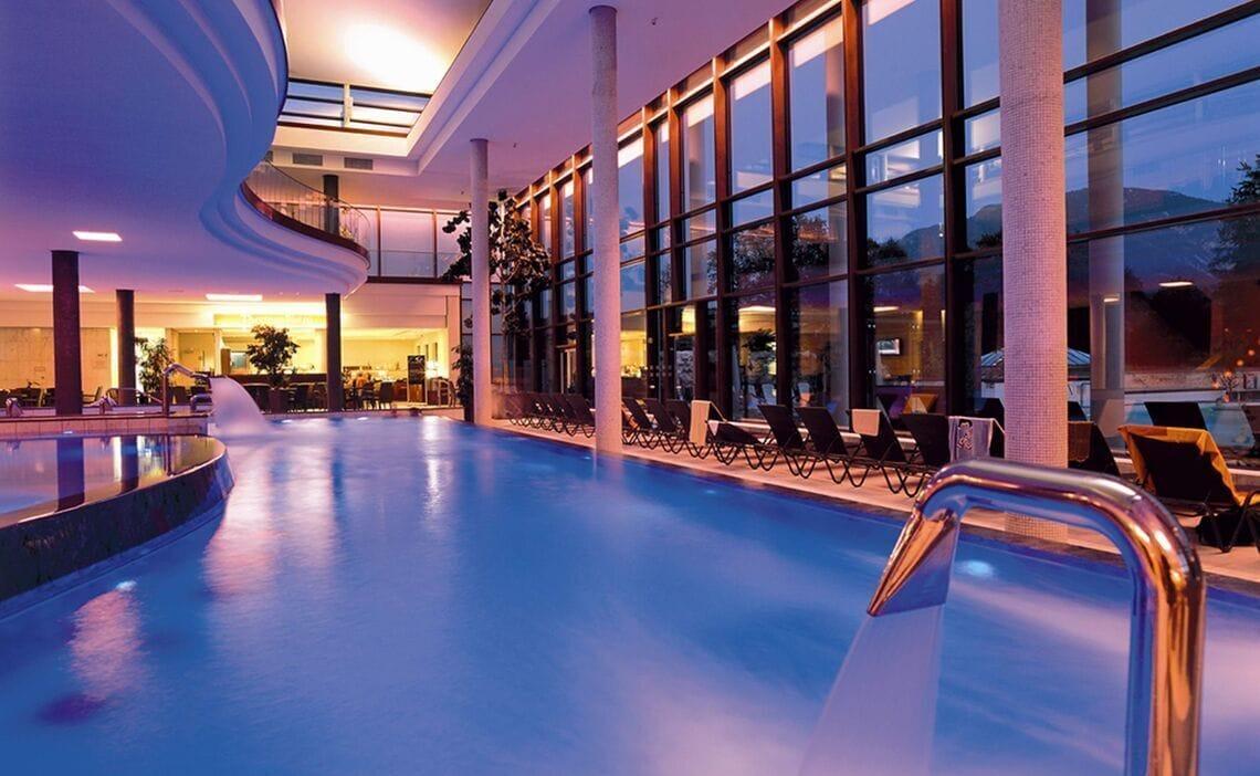 Vista Piscina Parkhotel Traunstein