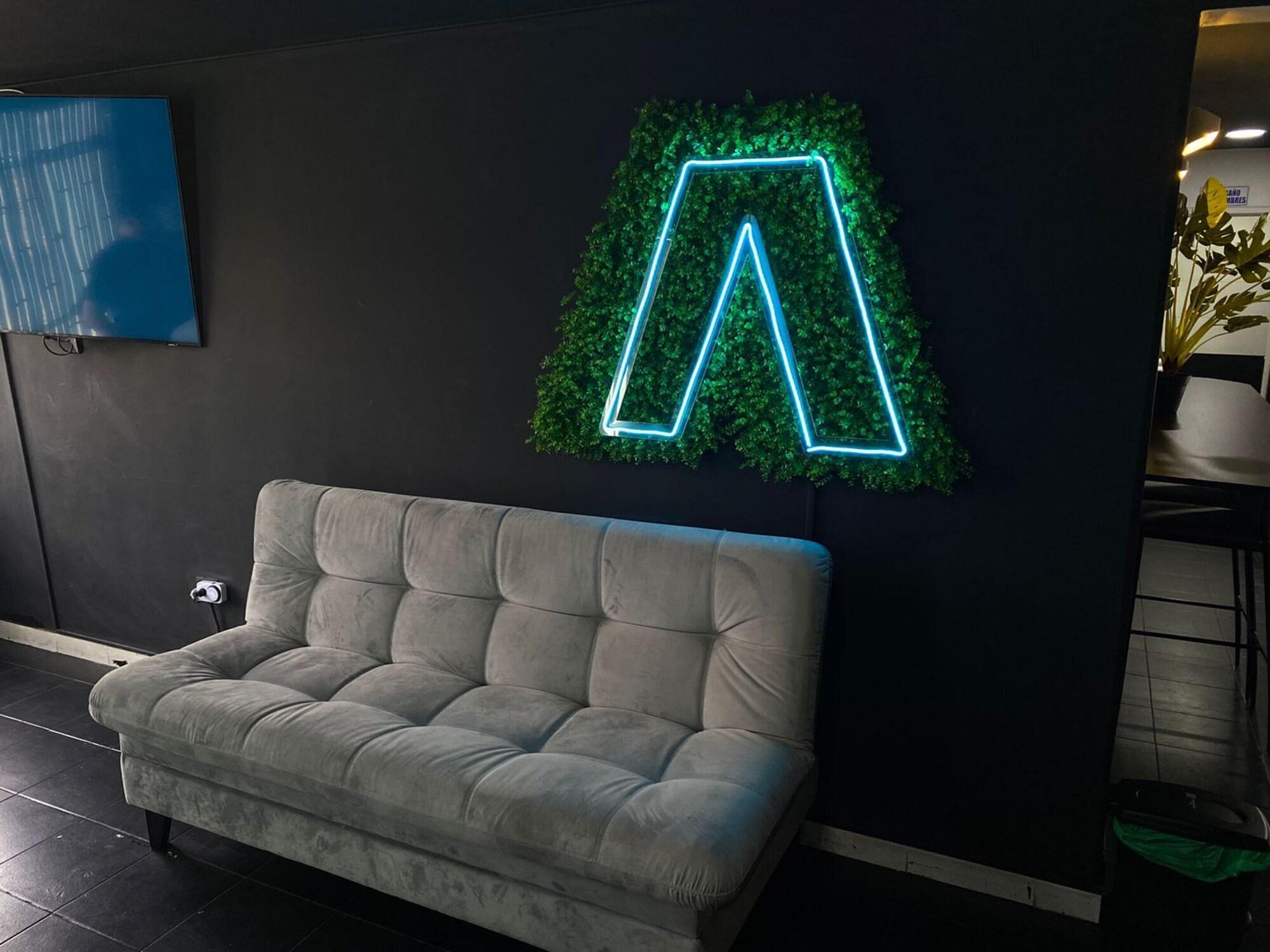 Vista Lobby Hotel Hostal Caps Campin