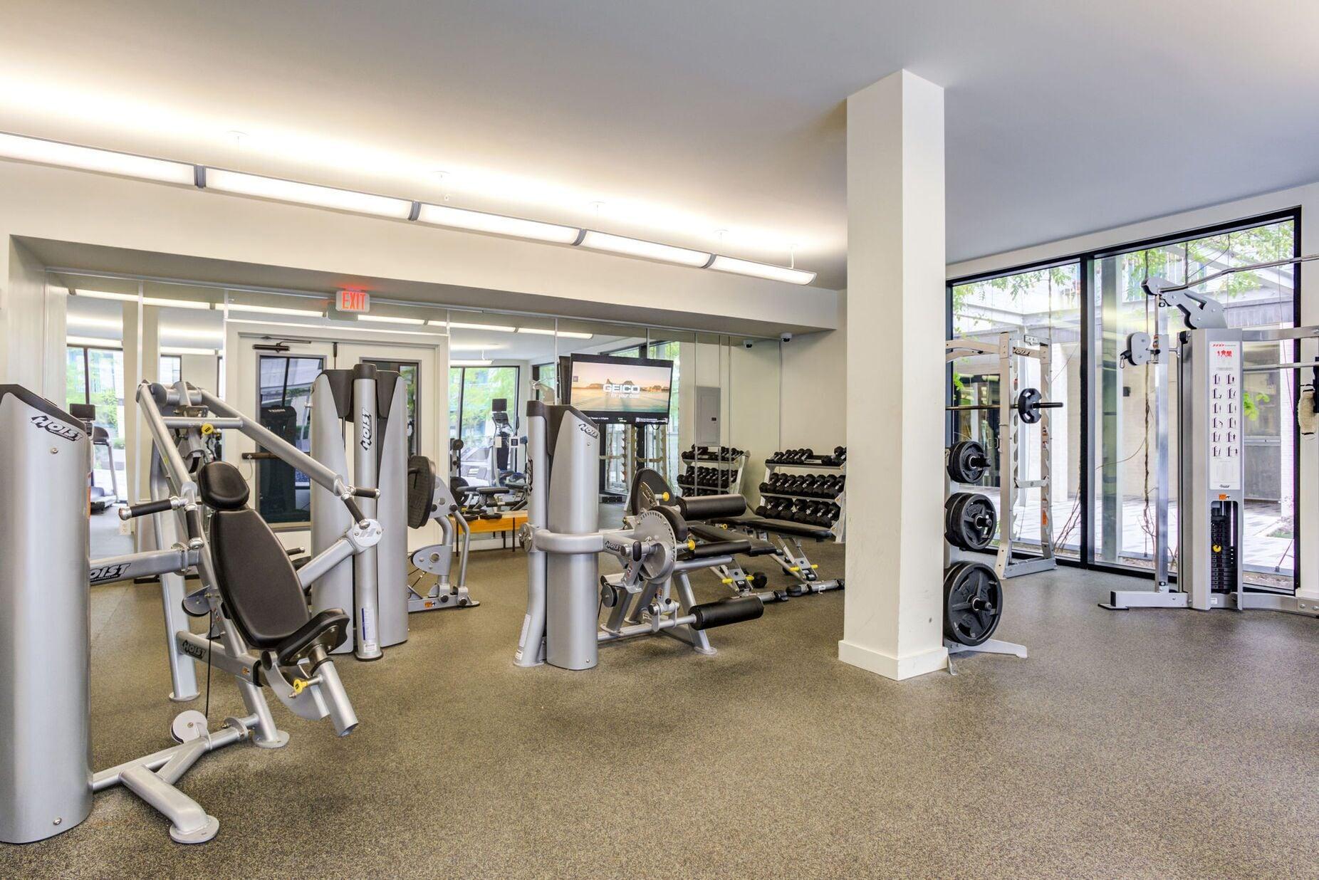Gimnasio Downtown San Antonio Apartments by Landing
