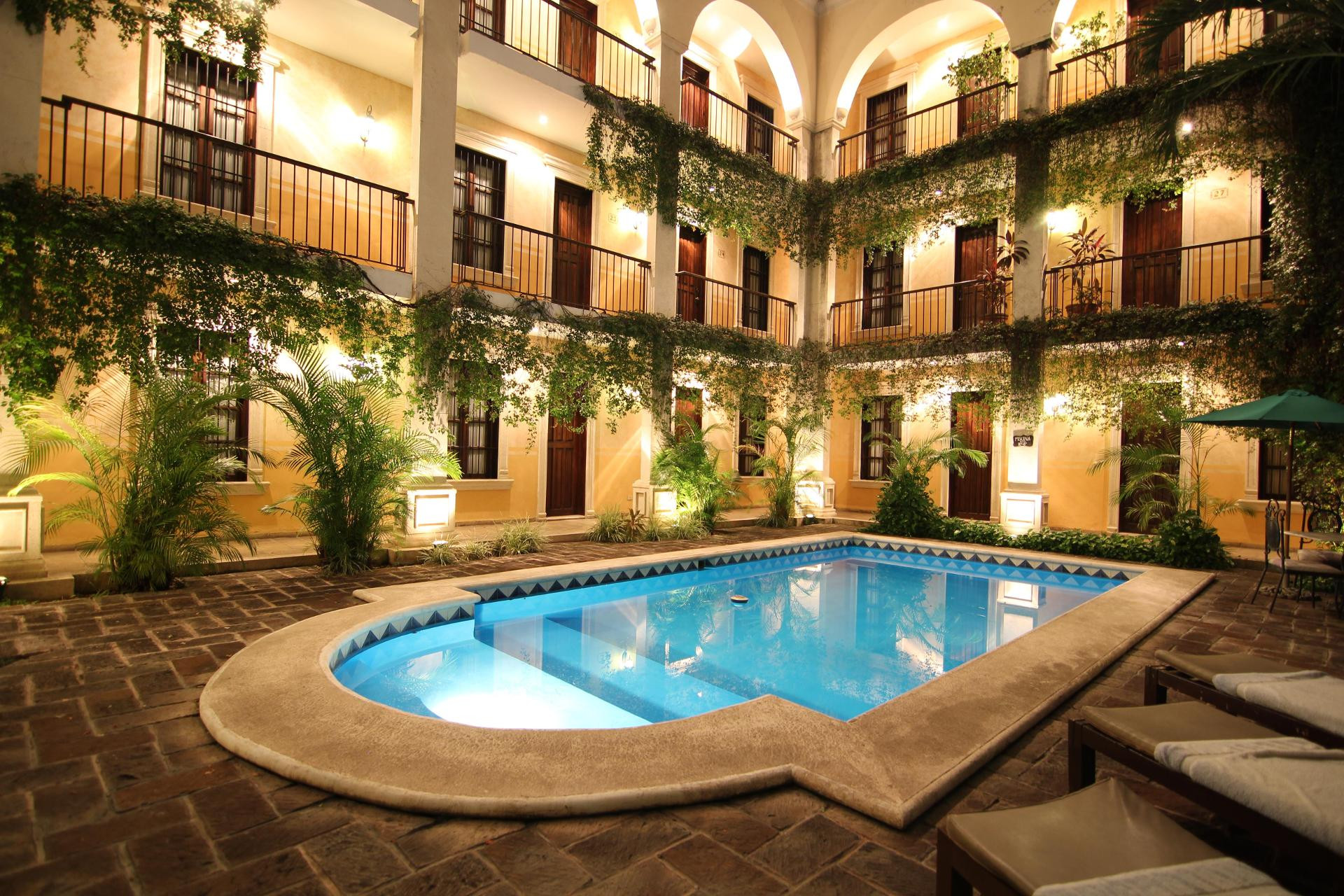 Vista Piscina Hotel Boutique La Misión de Fray Diego
