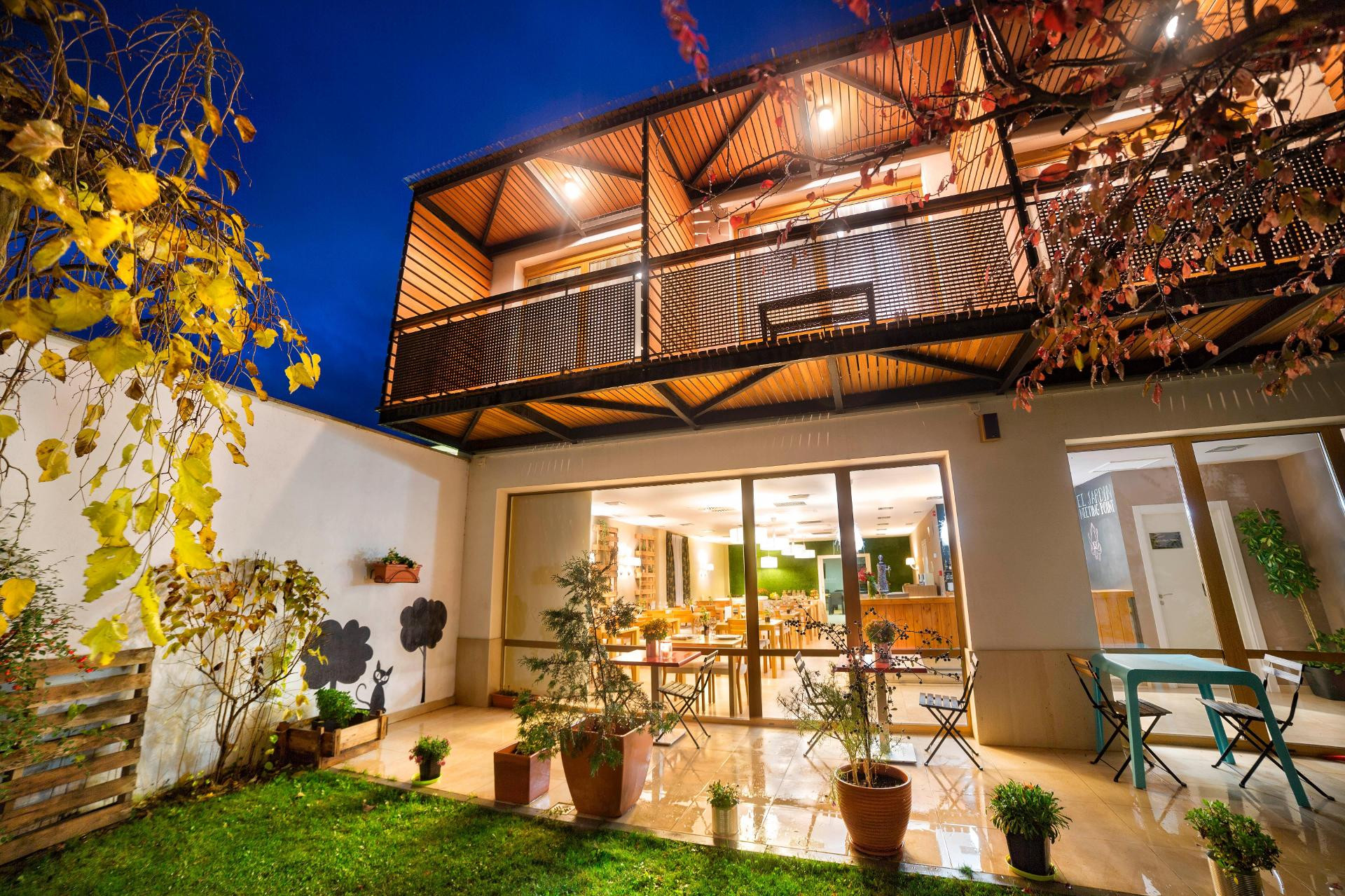 Vista Exterior Eco Hotel Doña Mayor