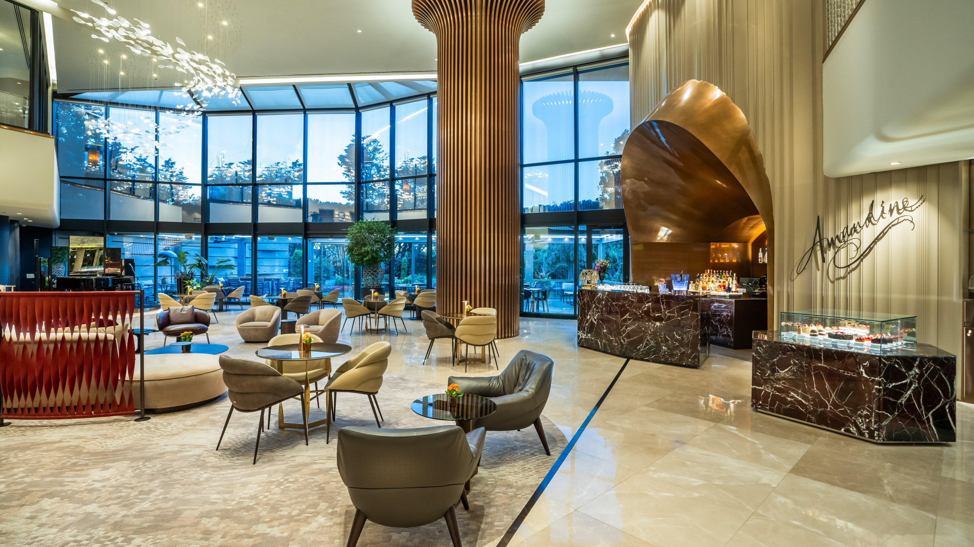 Vista Lobby InterContinental Istanbul by IHG