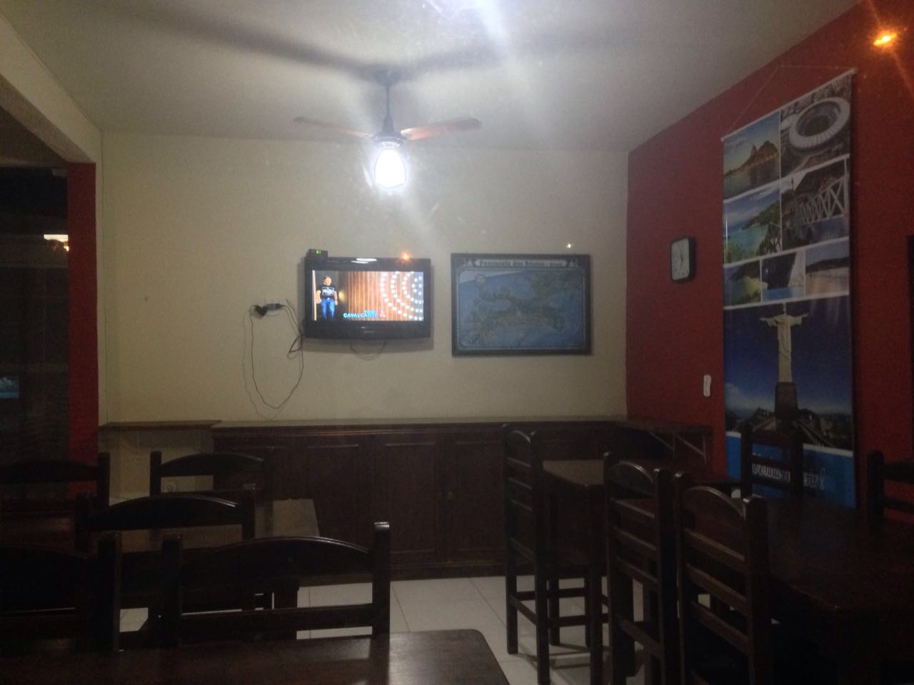 Vista Lobby Pousada Luzes de Geriba