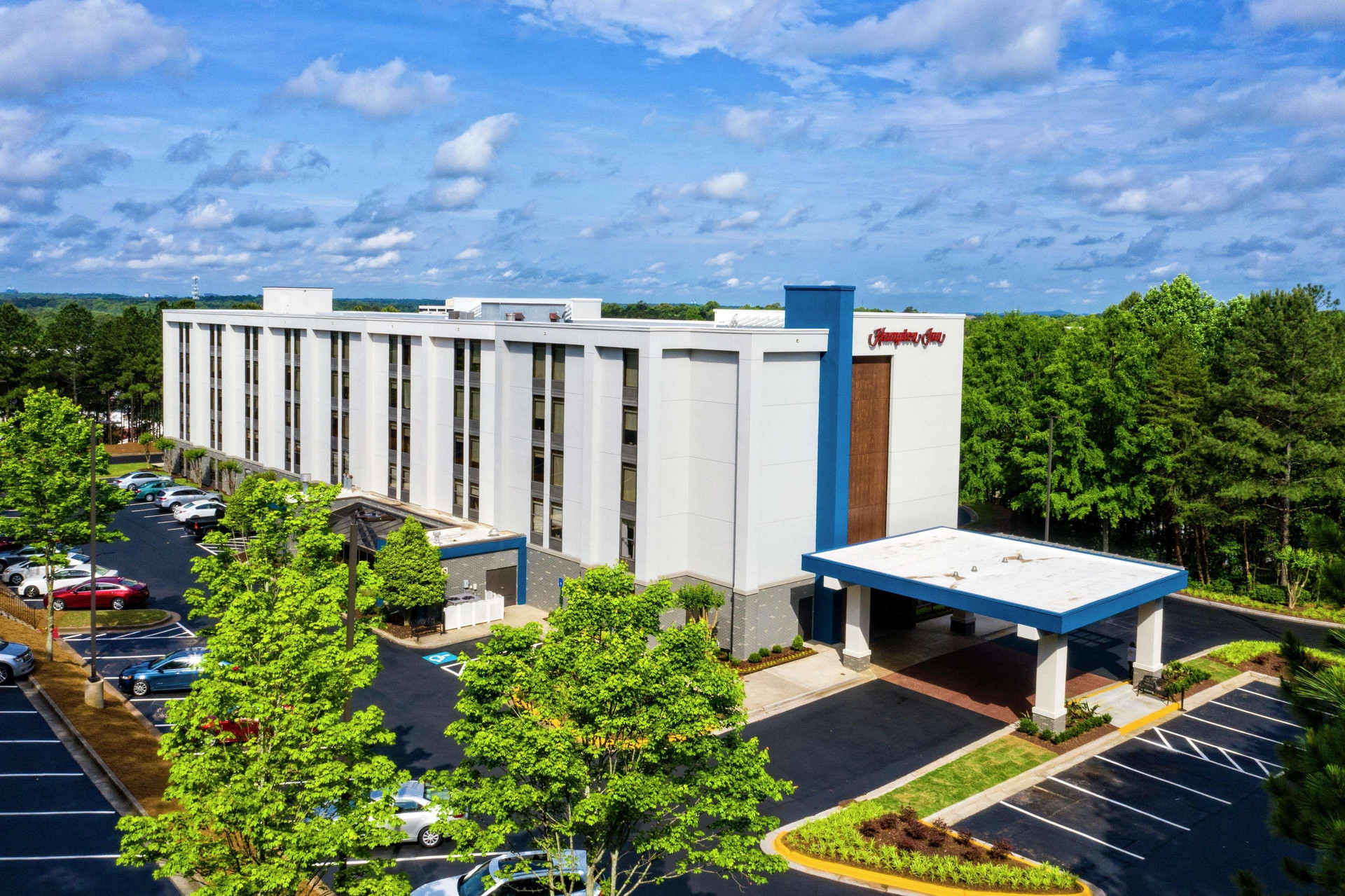Vista Exterior Hampton Inn Peachtree Corners Norcross