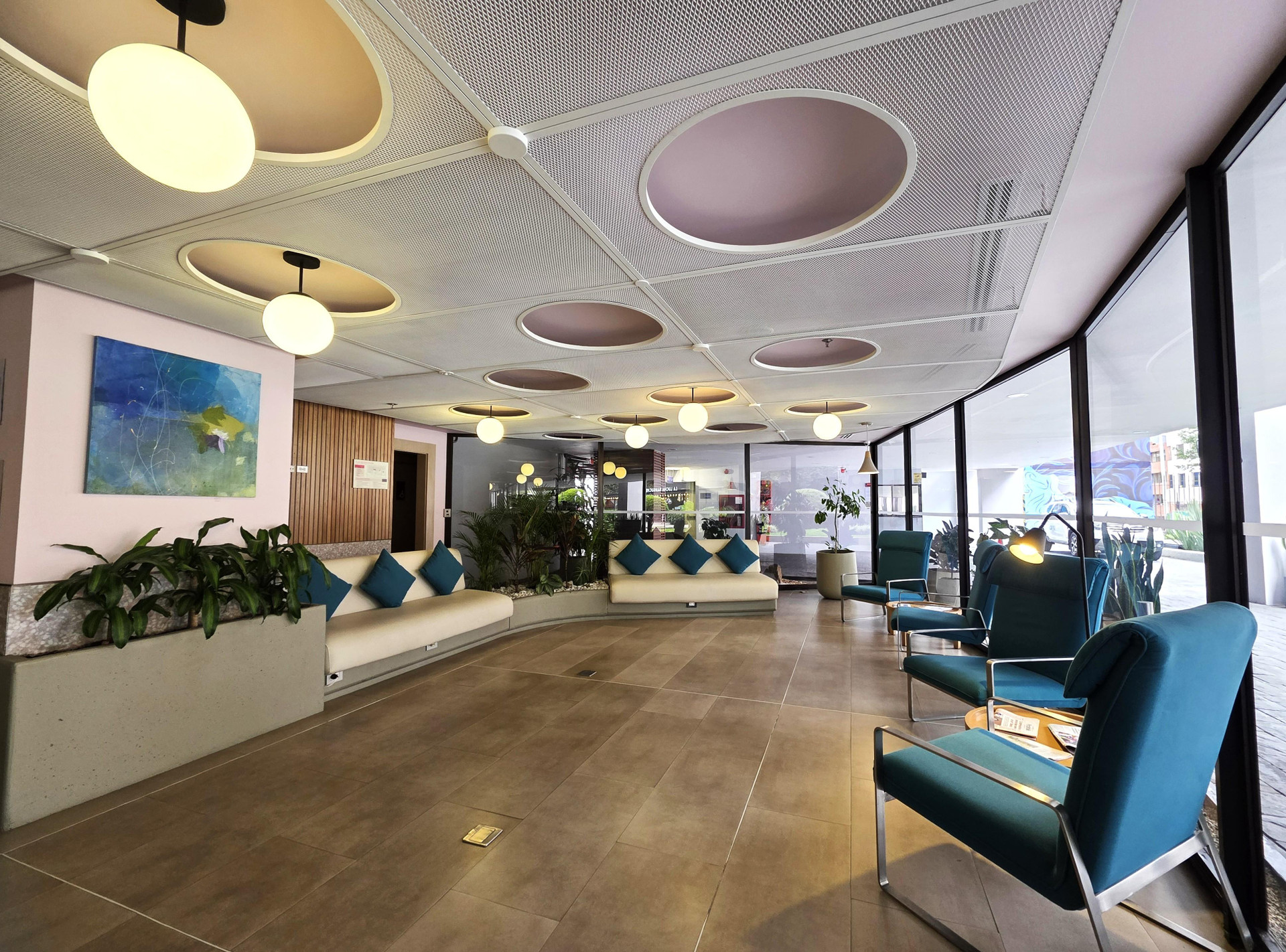 Vista Lobby Novotel Bogotá Parque 93