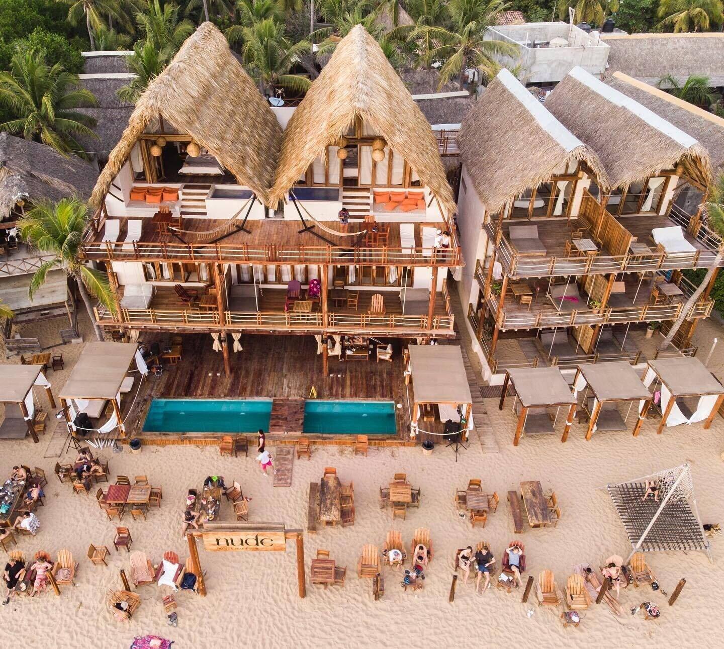 Vista Exterior Hotel Nude Zipolite & Beach Club
