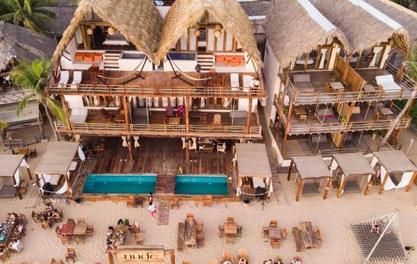 Hotel Nude Zipolite & Beach Club - Hoteles 3 estrellas en Zipolite, Oaxaca