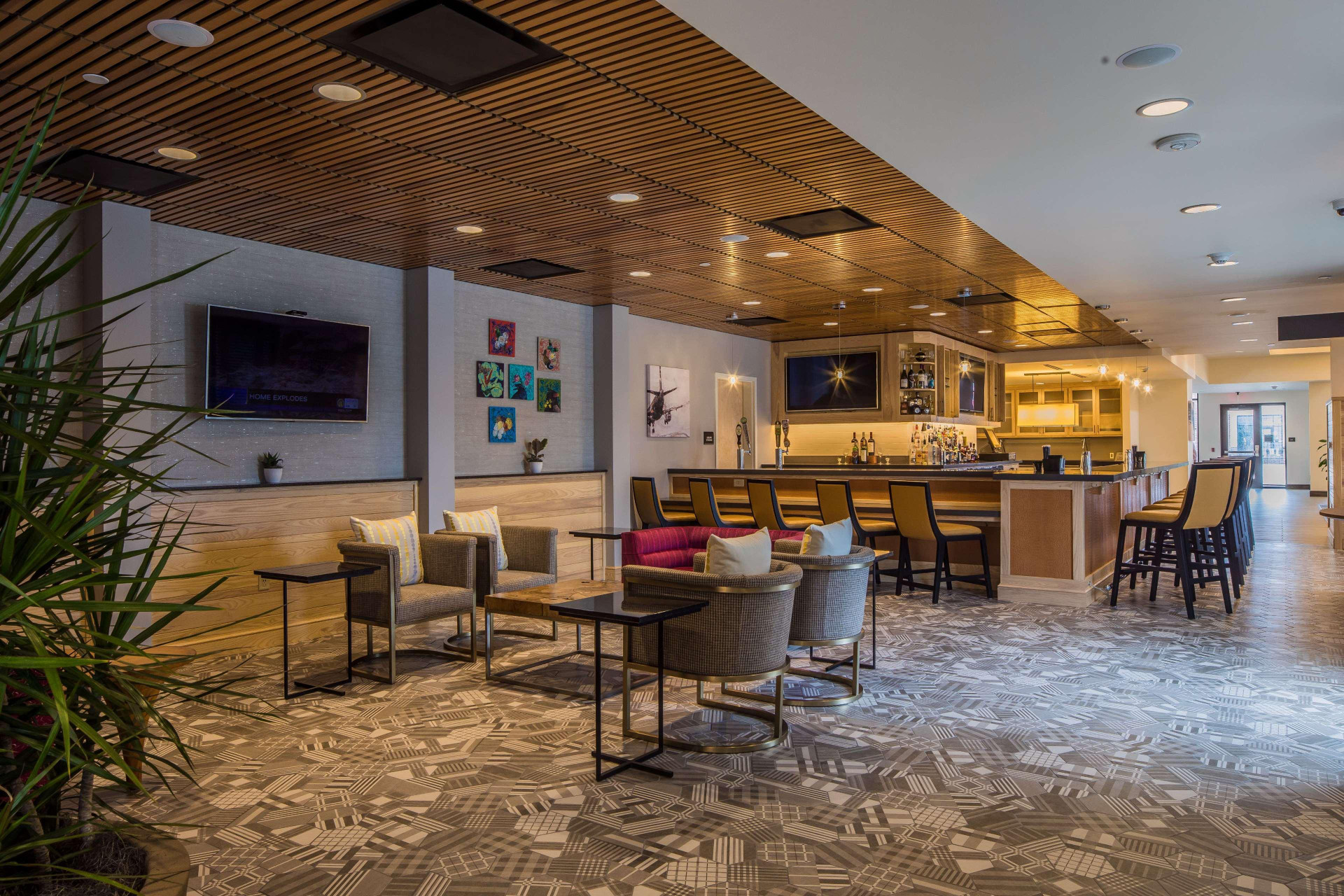 Bar/Salón Hilton Garden Inn Pittsburgh Airport