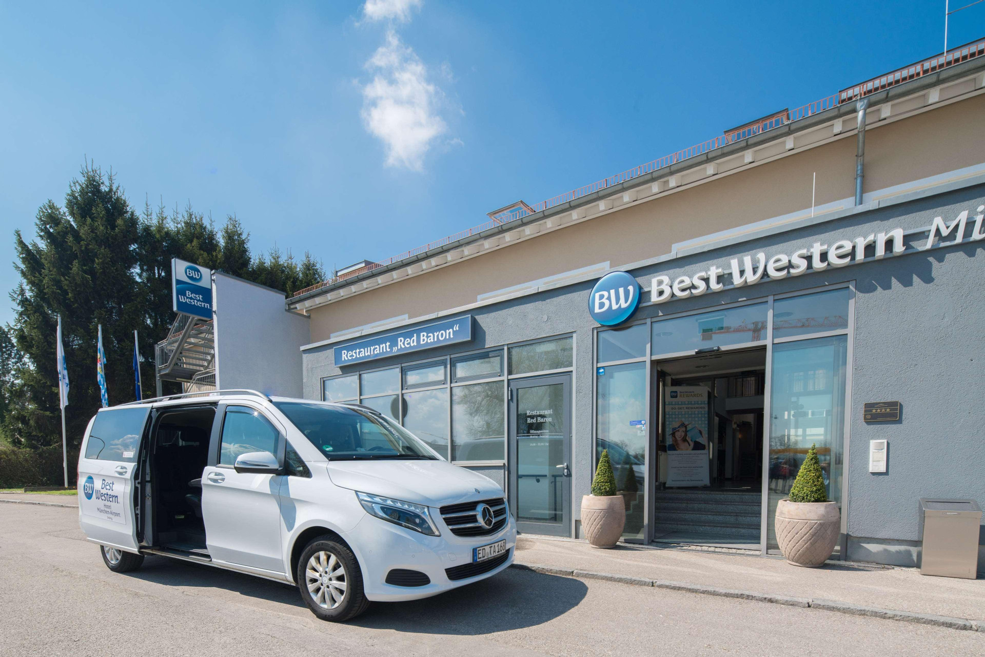 Vista Exterior Best Western Hotel Muenchen Airport