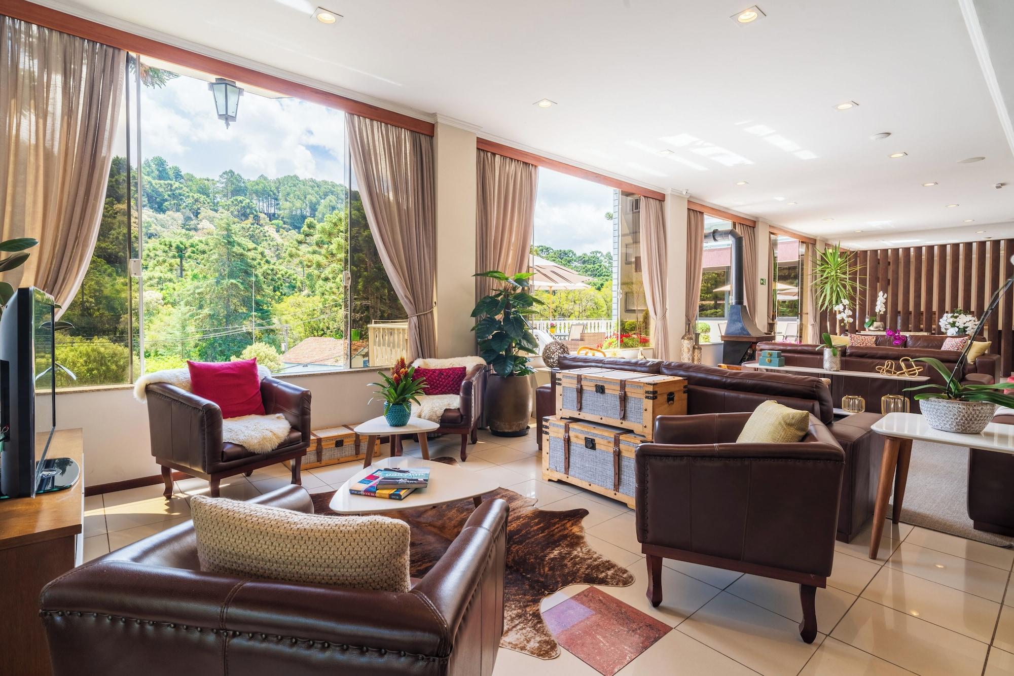 Vista Lobby Pousada Grandchamp