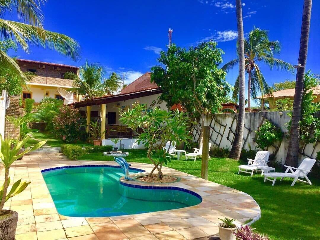 Vista Piscina Pousada São Pedro Flecheiras