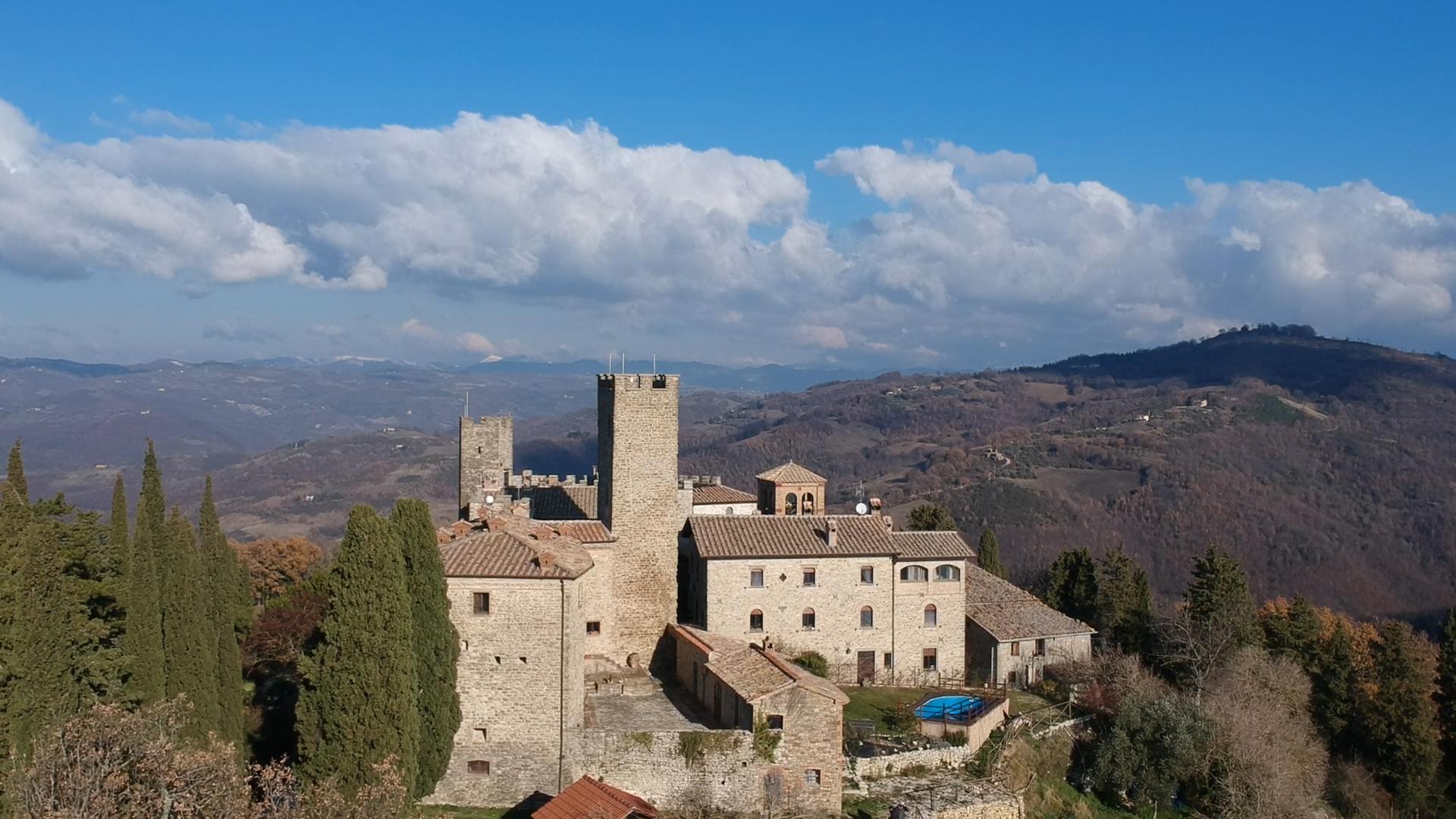 Vista Exterior Castello di Giomici