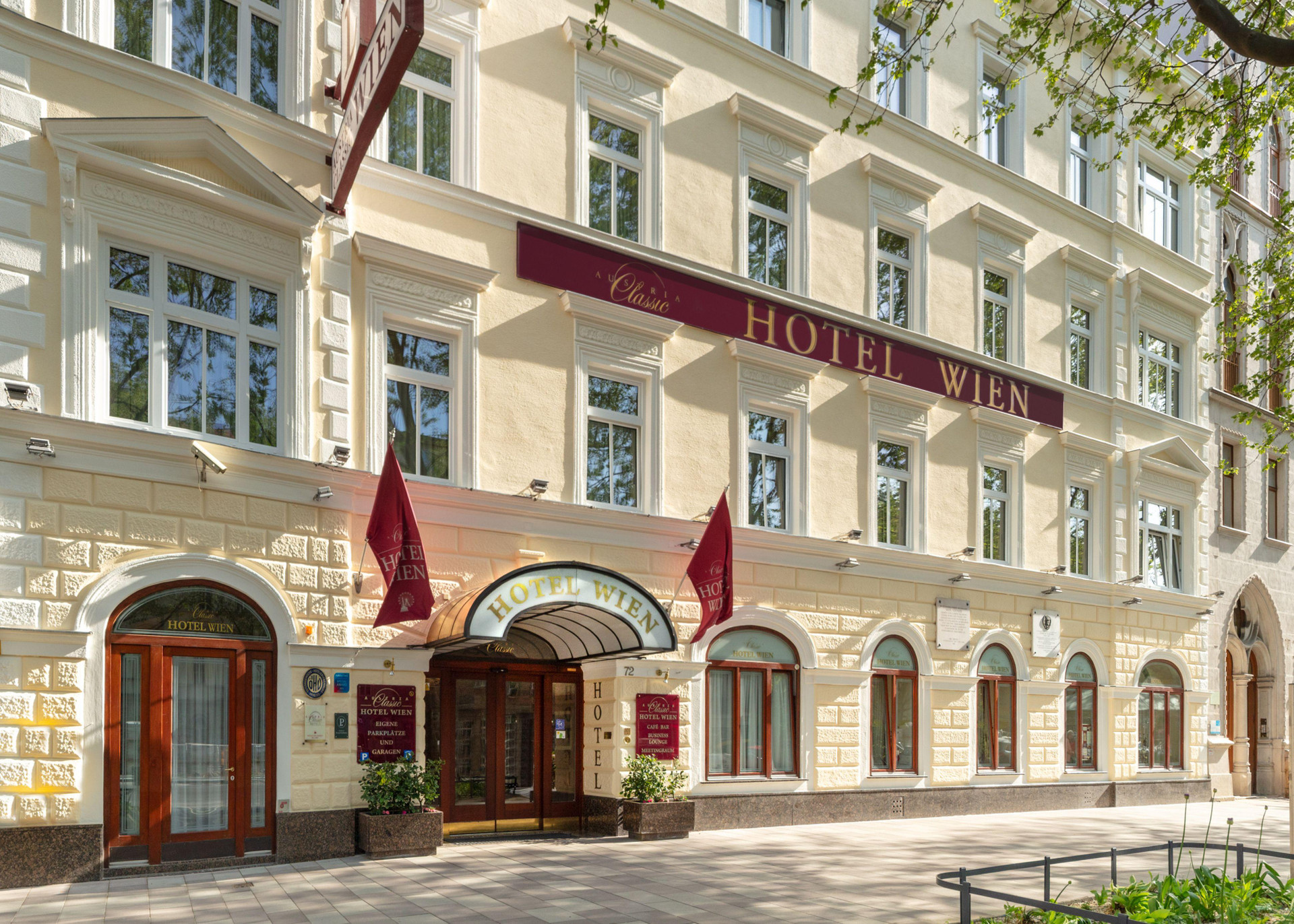 Vista Exterior Austria Classic Hotel Wien