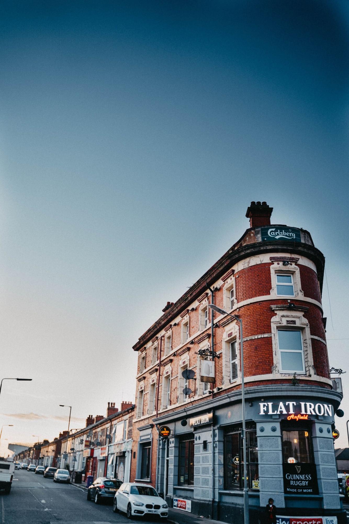 Vista Exterior Flat Iron Anfield