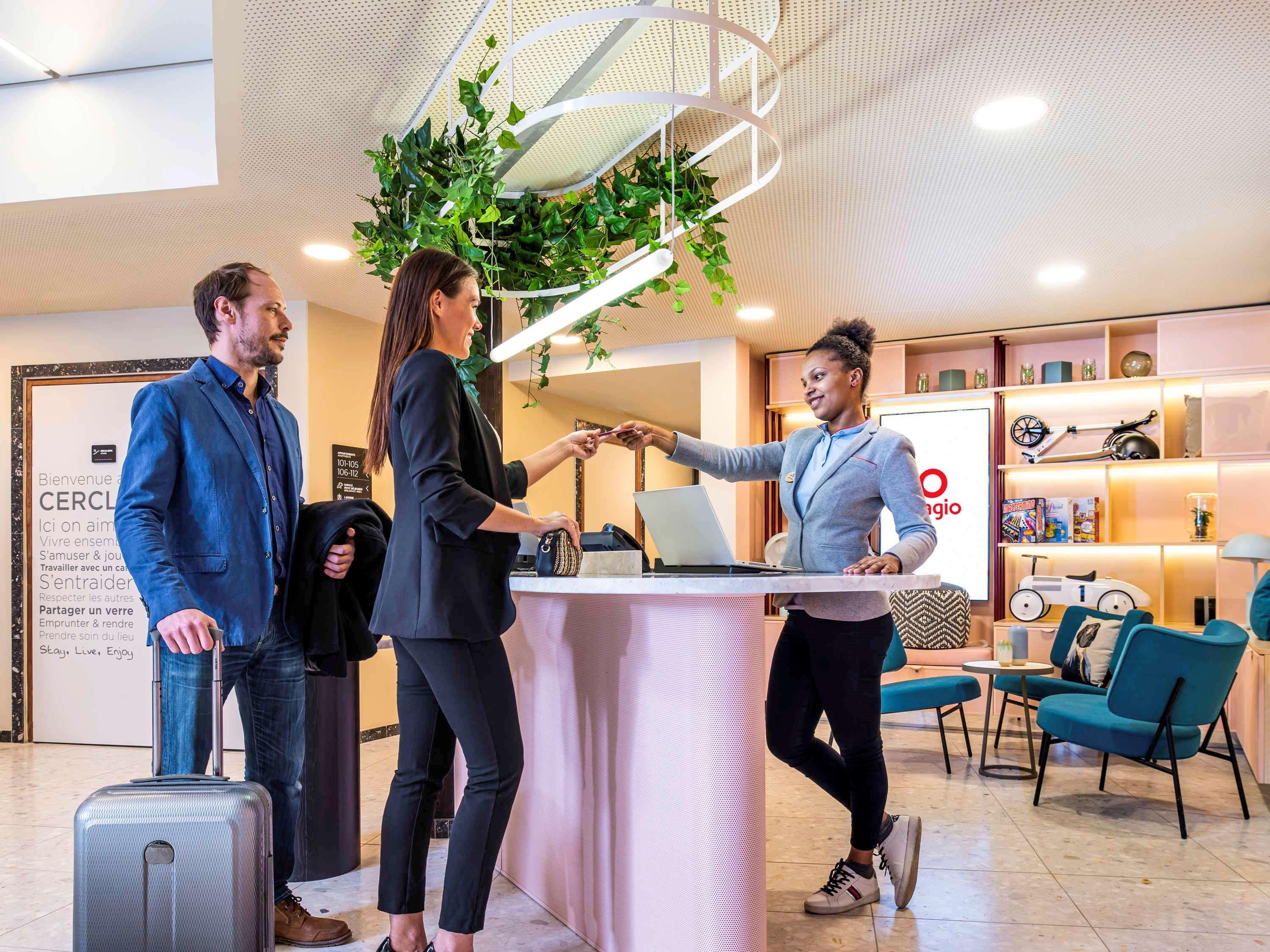 Vista Exterior Aparthotel Adagio Paris Nation