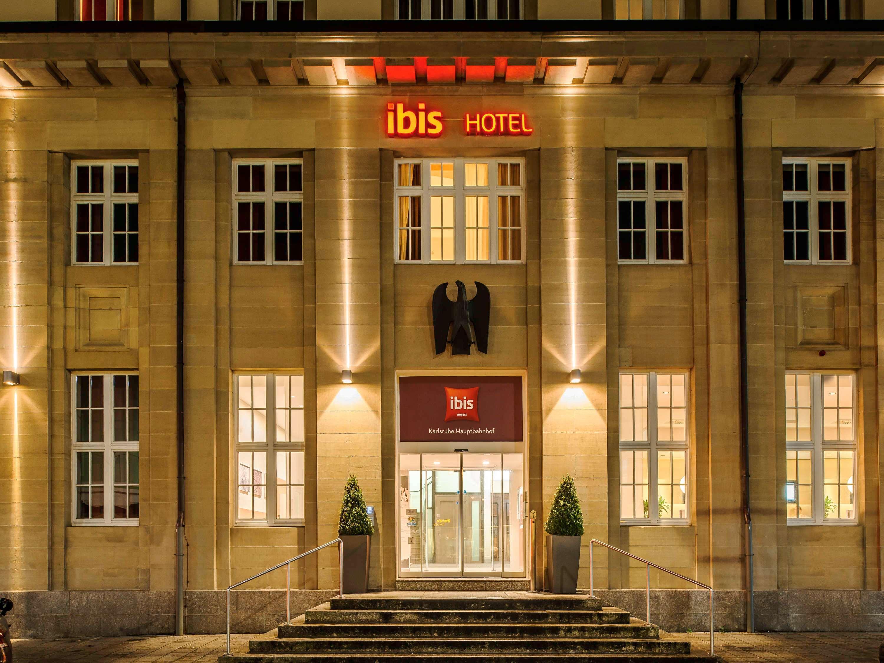 Vista Exterior ibis Karlsruhe Hauptbahnhof
