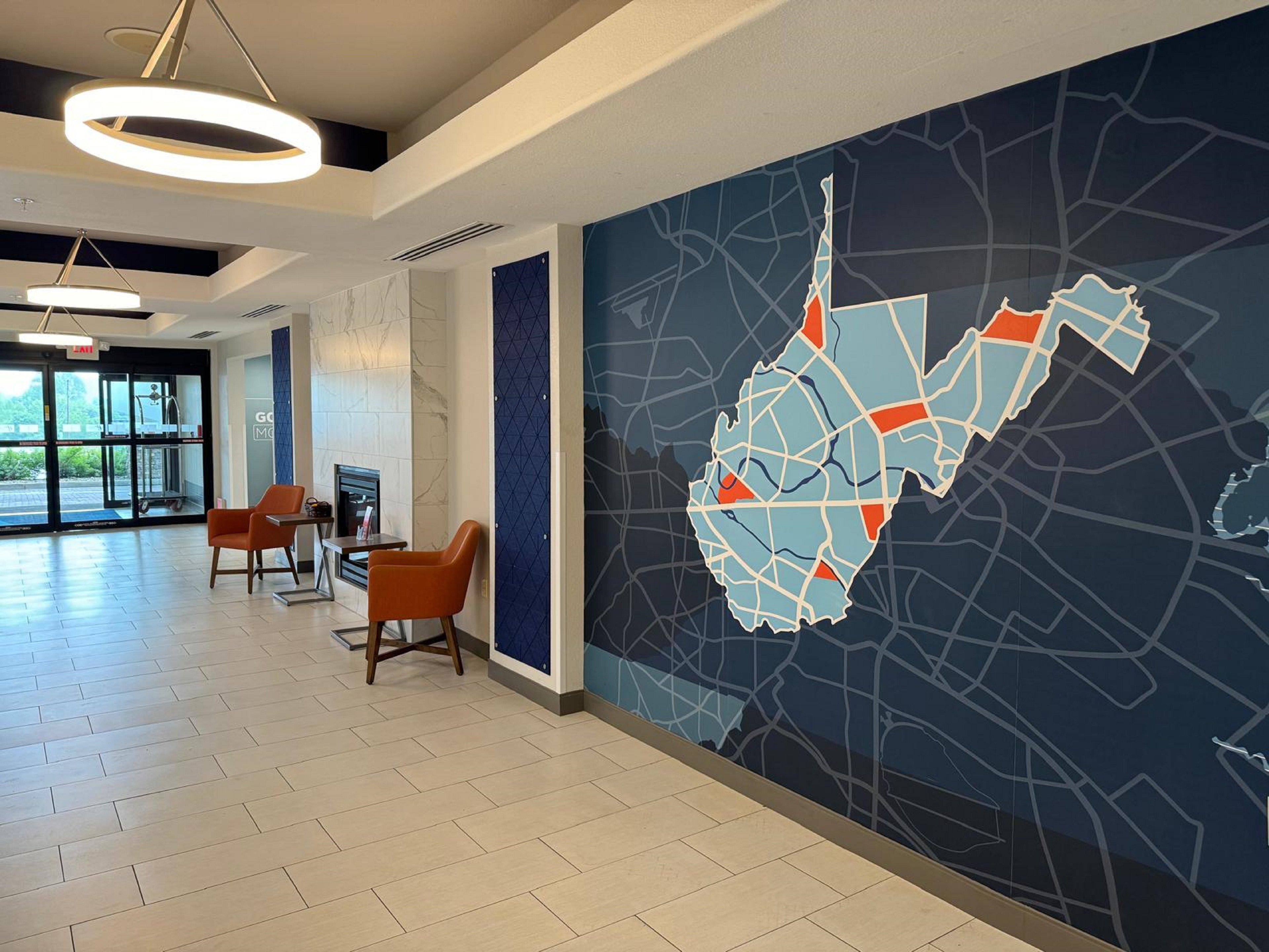 Vista Lobby Holiday Inn Express Hotel & Suites RIPLEY by IHG